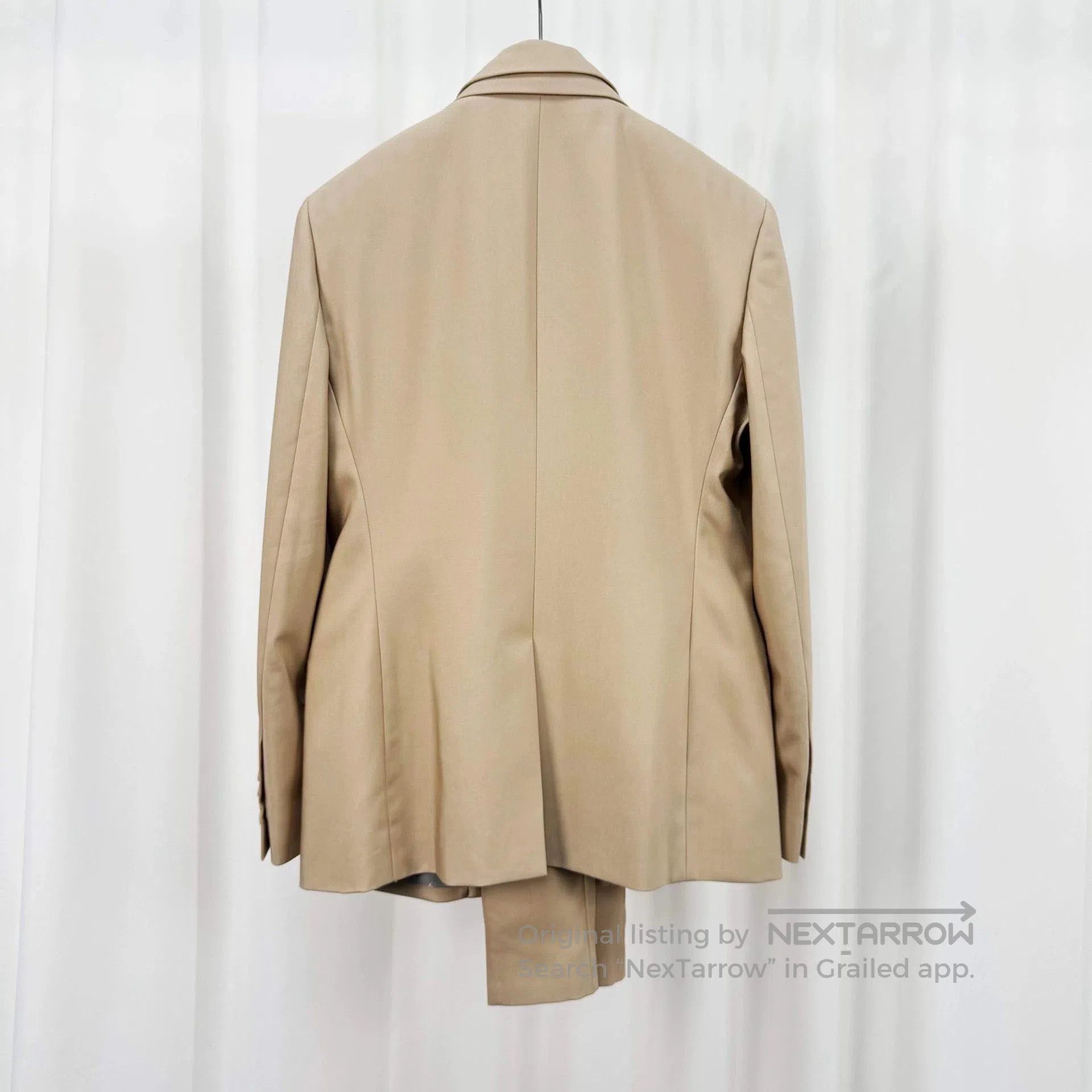 Dior dior beige double-breasted wool blazer. Size US L / EU 52-54 / 3 - 2 Thumbnail