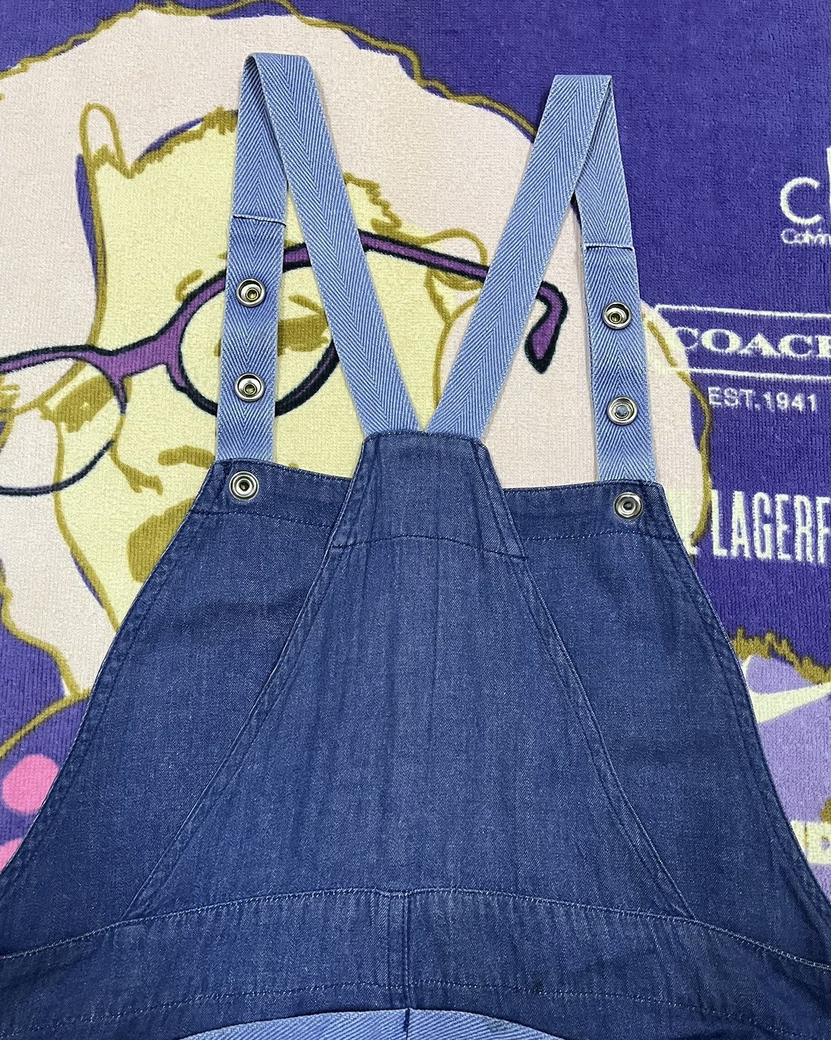 Issey Miyake ISSEY MIYAKE Soft Denim Overall x Rare Size US 33 - 5 Thumbnail