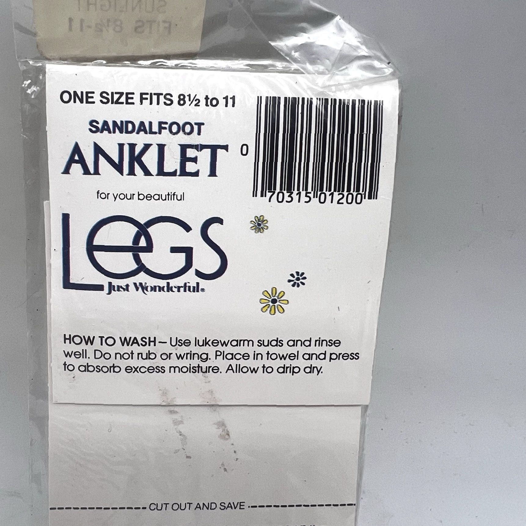 Vintage VINTAGE Legs Sandalfoot Anklet Nylons 6 Pair Size 12 Brown 1977 1970s Secretary/Geek Mens Womens Boys Girls Size ONE SIZE - 7 Thumbnail