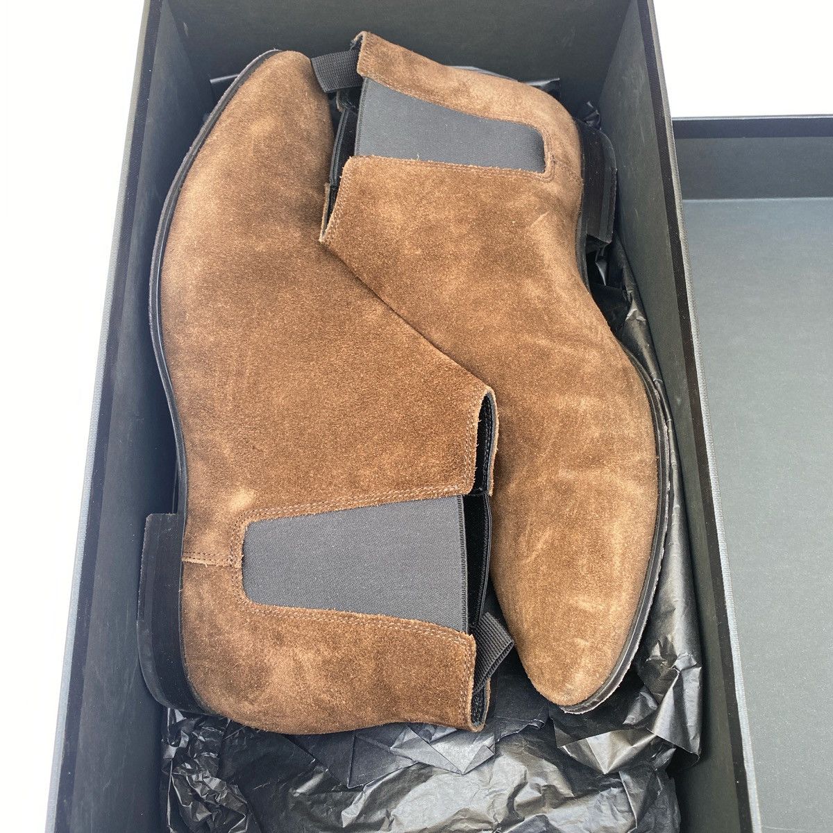 Saint Laurent Paris London Chelsea boot Size US 7 / EU 40 - 3 Thumbnail
