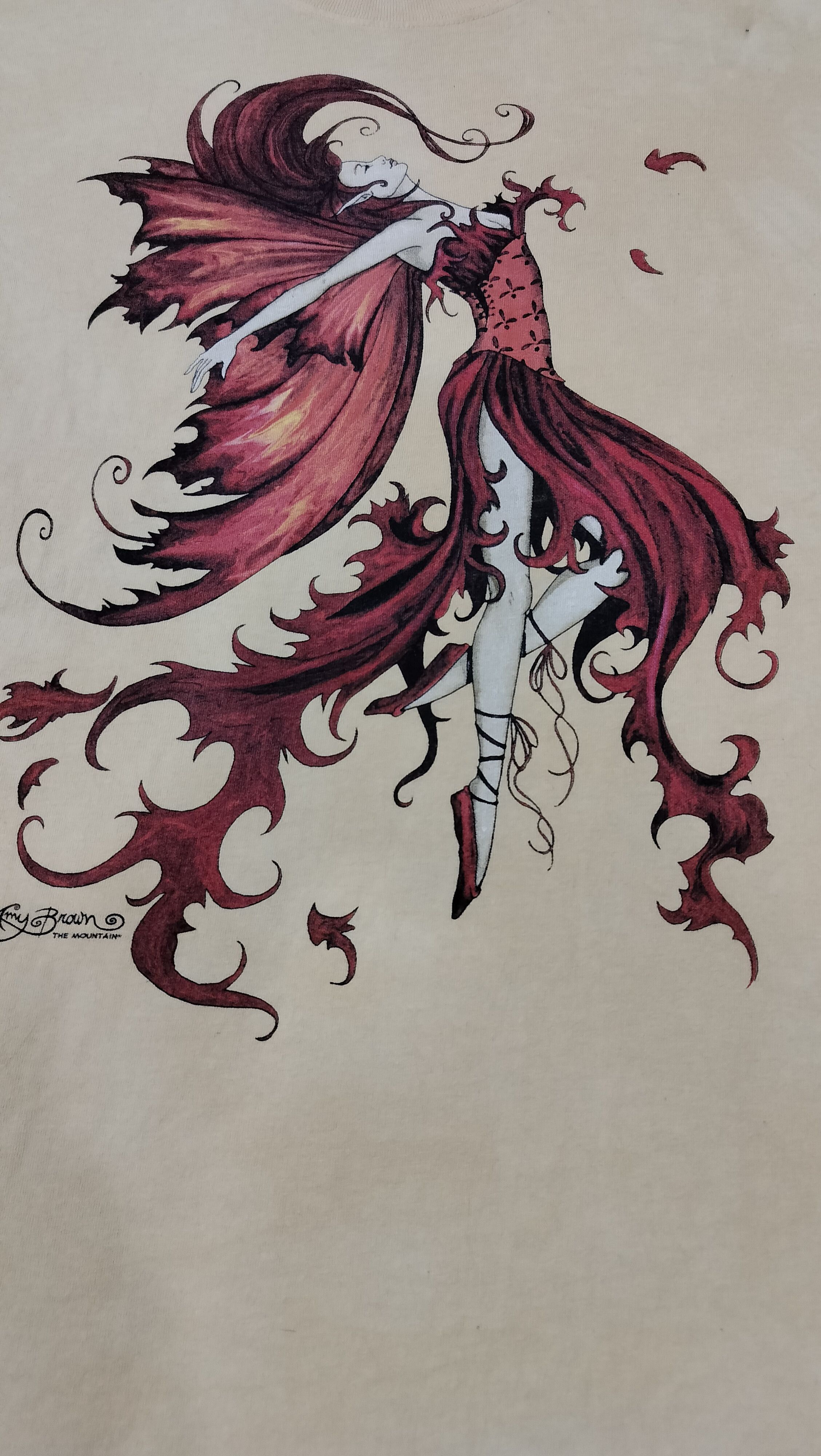 The Mountain Vintage The Mountain Amy Brown Fairy Graphic Tee XL Size US XL / EU 56 / 4 - 1 Thumbnail