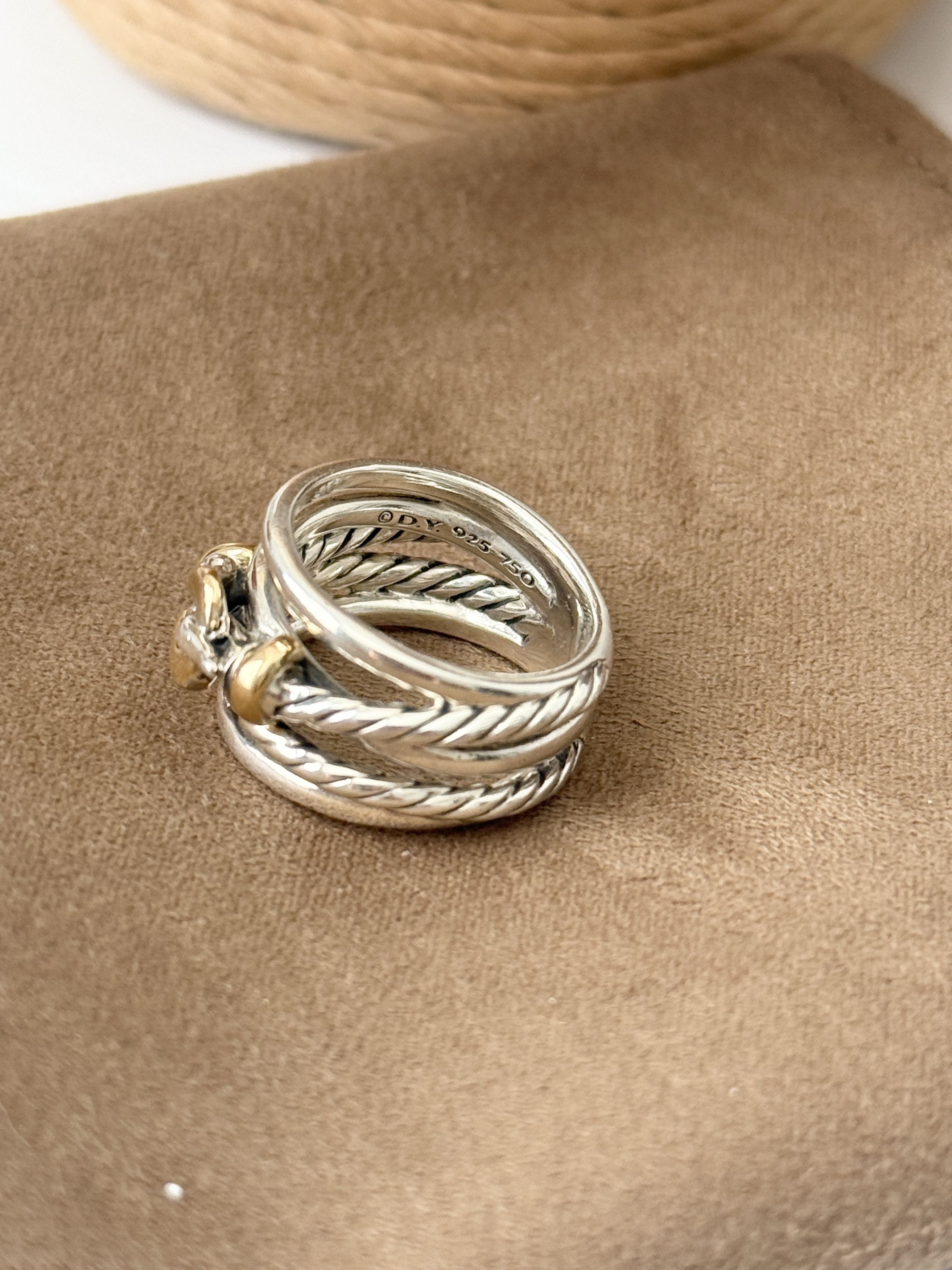 David Yurman david yurman sterling silver buckle ring Size ONE SIZE - 4 Thumbnail
