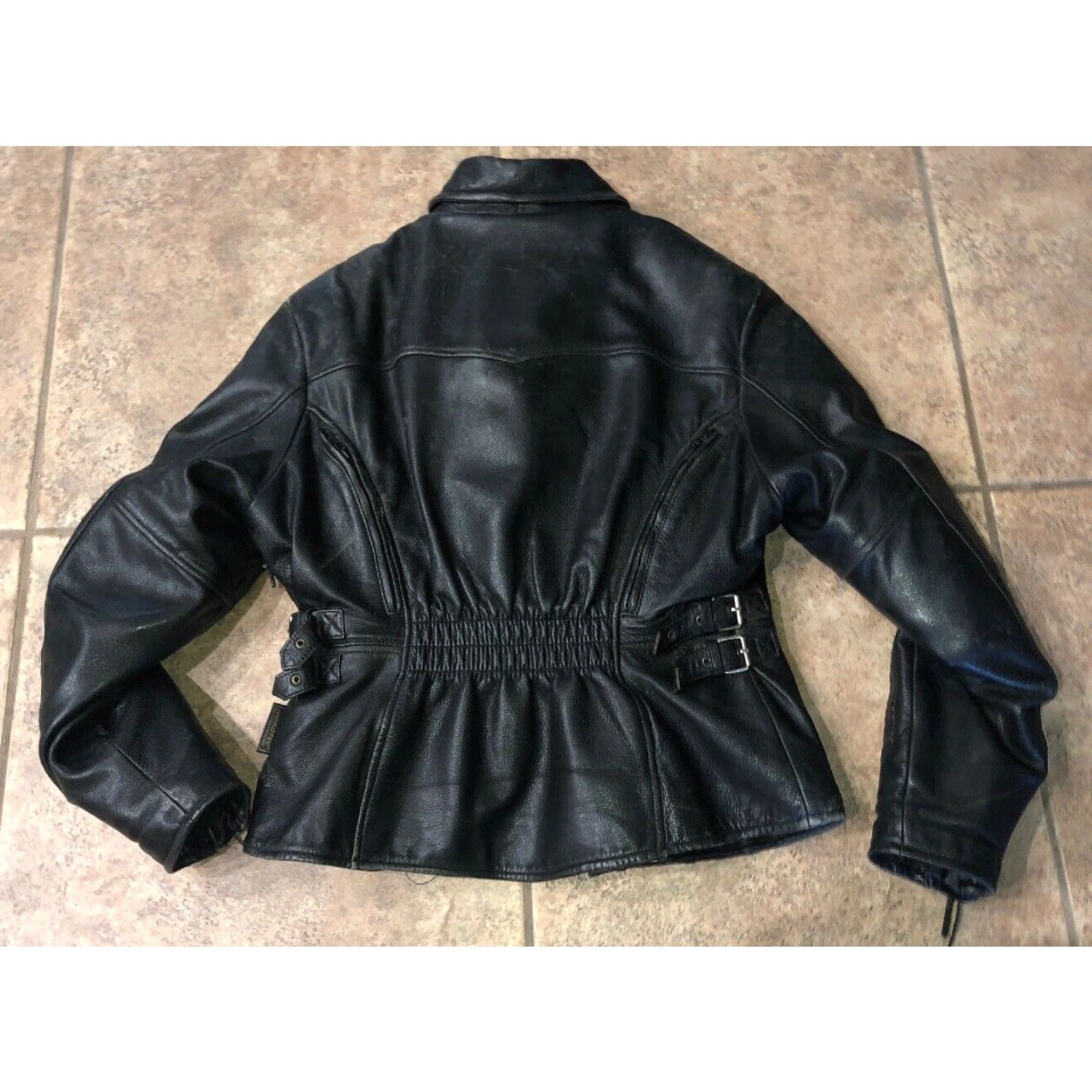 Vintage VINTAGE First Gear Leather Jacket Womens Full Zip Chermo Liner Size L Black Jacket Women Adults Size L / US 10 / IT 46 - 5 Thumbnail