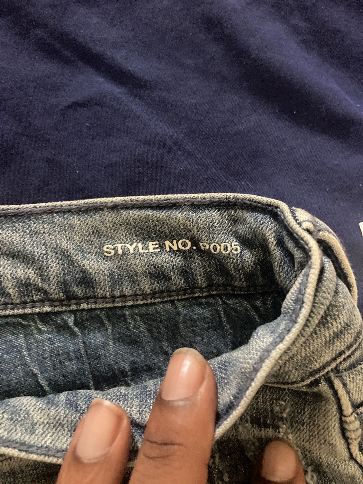 Purple Brand Purple Brand Designer Jeans Size US 38 / EU 54 - 1 Thumbnail