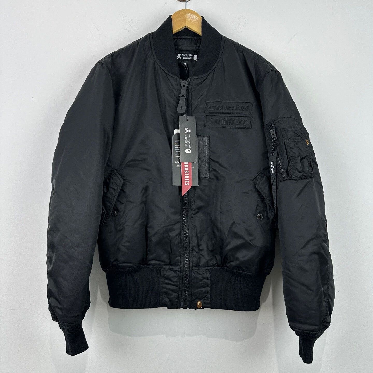 Bape Bape x Alpha Industries MA-1 Flight Jacket Size US M / EU 48-50 / 2 - 1 Thumbnail