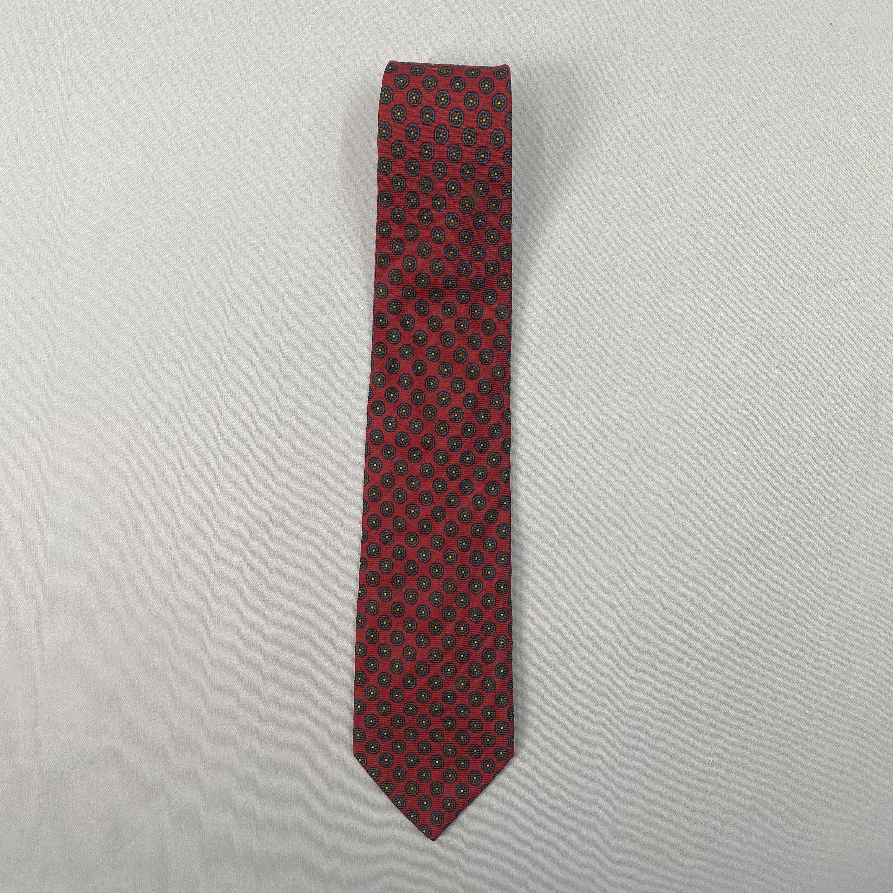 Liberty Vintage Liberty SILK Necktie Cravate Pure Silk Size ONE SIZE - 3 Thumbnail