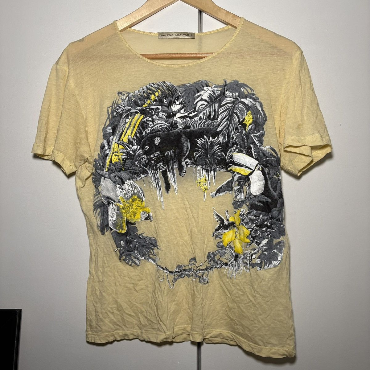 Balenciaga Balenciaga S/S 2003 Graphic Tee Size US S / EU 44-46 / 1 - 1 Thumbnail