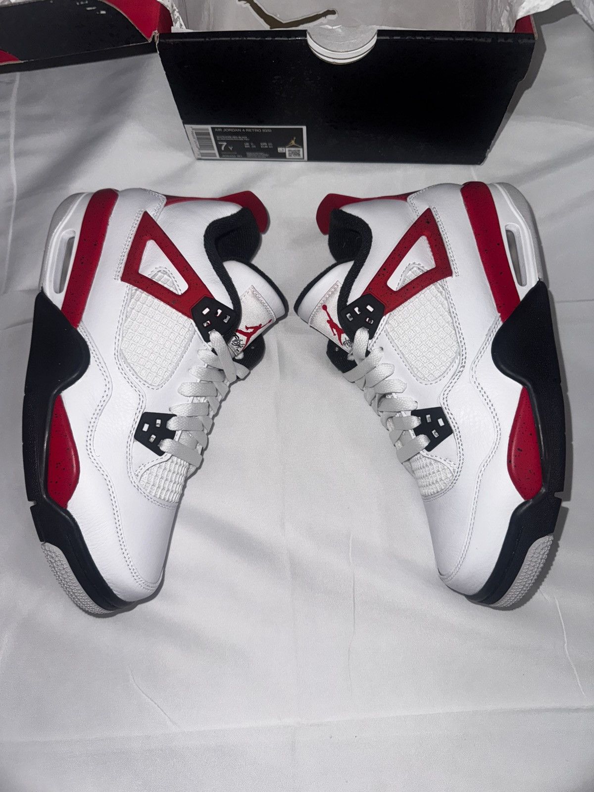 Jordan Brand 2023 Air Jordan 4 Retro 'Red Cement' Size US 8.5 / IT 38.5 - 5 Thumbnail