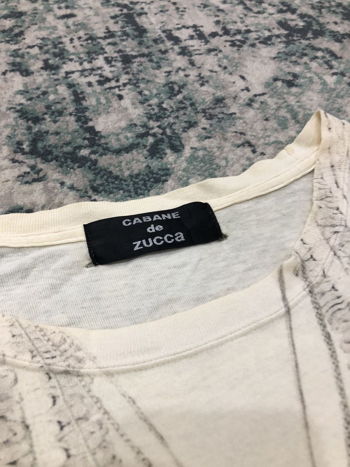 CABANE de ZUCCa Cabbane De Zucca Issey Miyake T-Shirt Size US L / EU 52-54 / 3 - 4 Thumbnail
