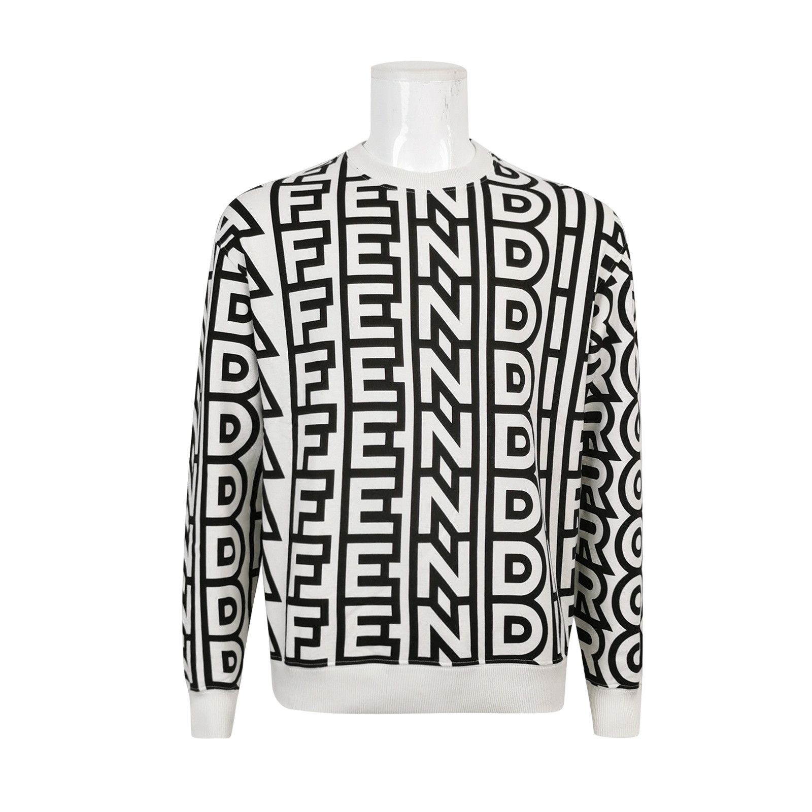 Fendi Fendi x Marc Jacobs All-Over Logo Sweatshirt US S Size US S / EU 44-46 / 1 - 1 Thumbnail