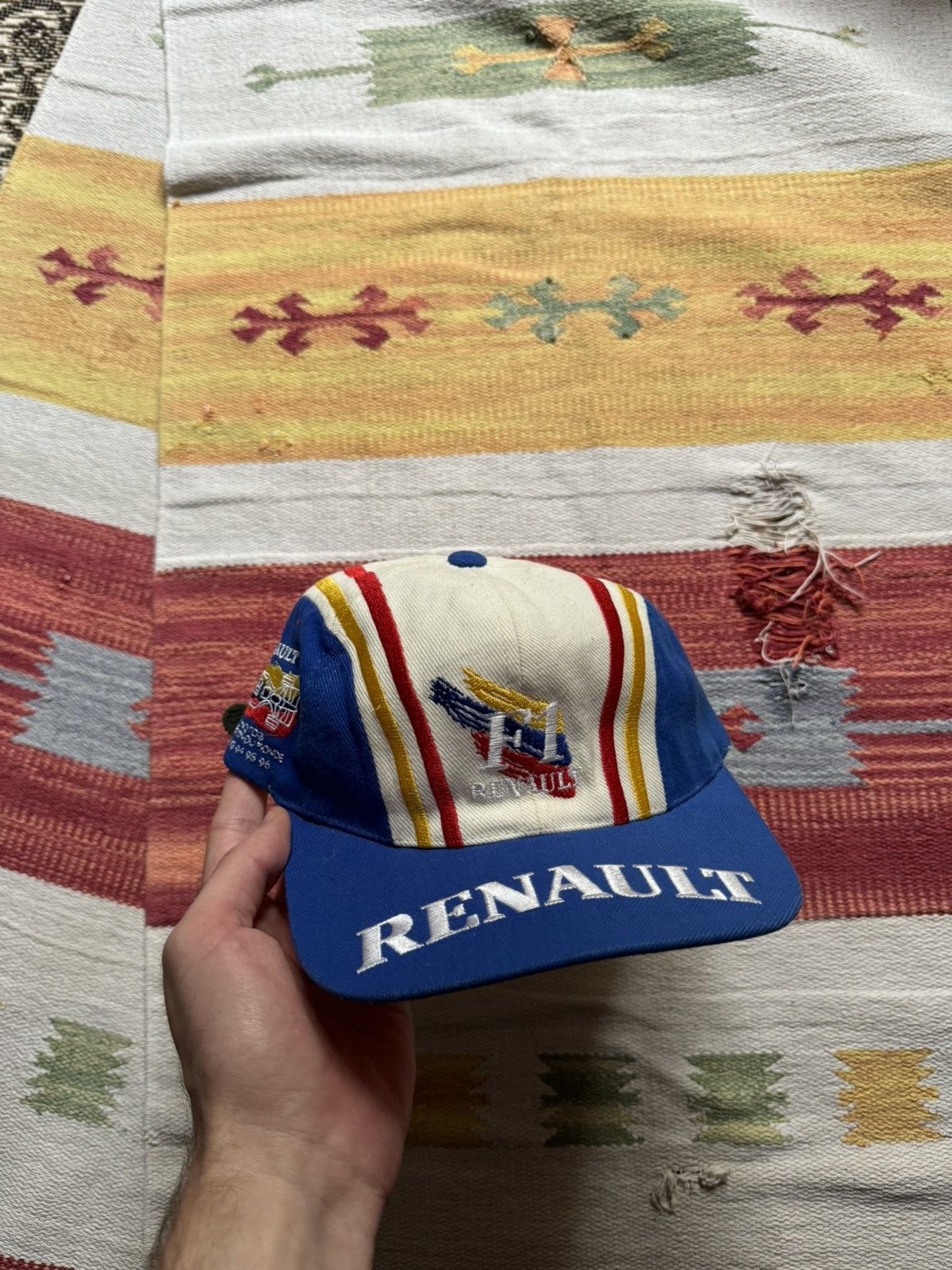 Vintage Vintage Renault Formula 1 90’s World Champions Hat Size ONE SIZE - 2 Thumbnail