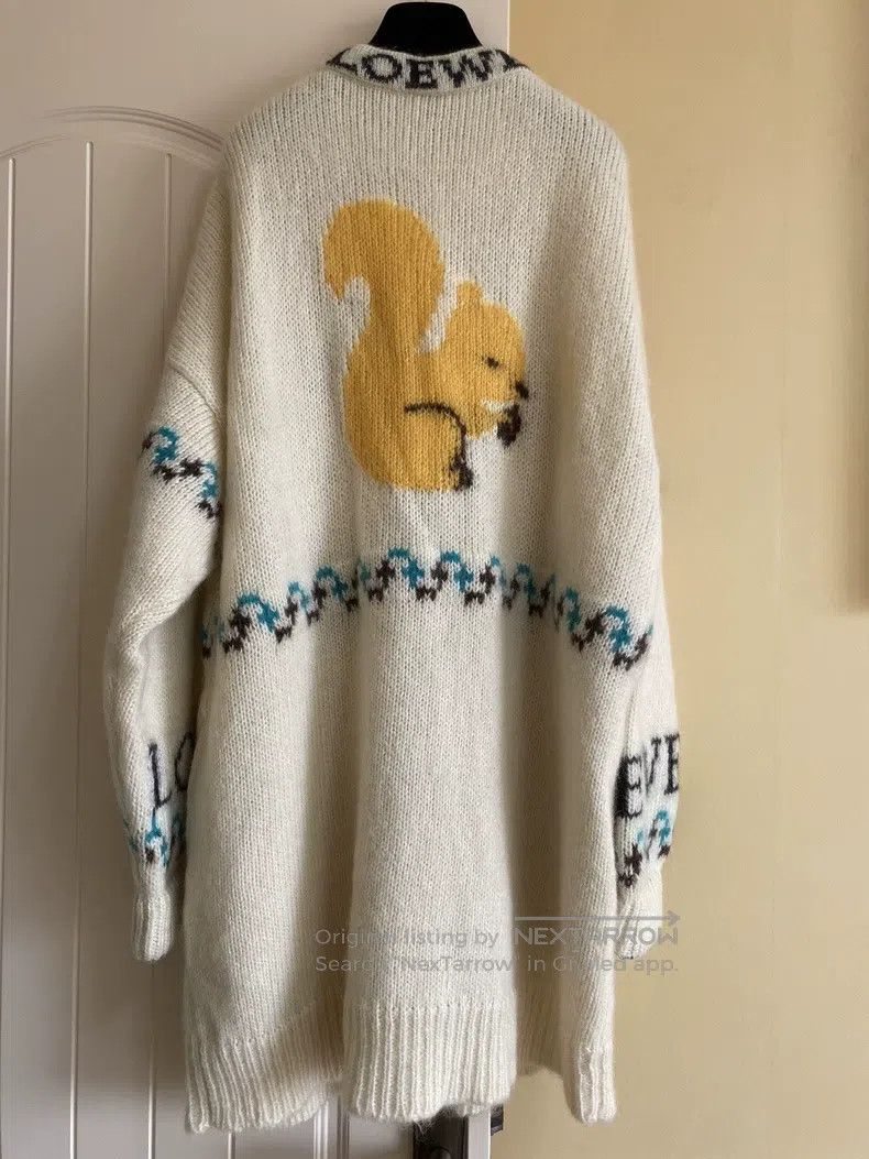 Loewe Loewe Squirrel Print Cardigan Size XS / US 0-2 / IT 36-38 - 2 Thumbnail