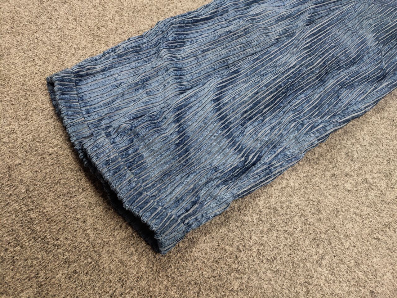 Escada Vintage Escada By Margaretha Ley Corduroy Velour Blue Pants Size 27" / US 4 / IT 40 - 5 Thumbnail