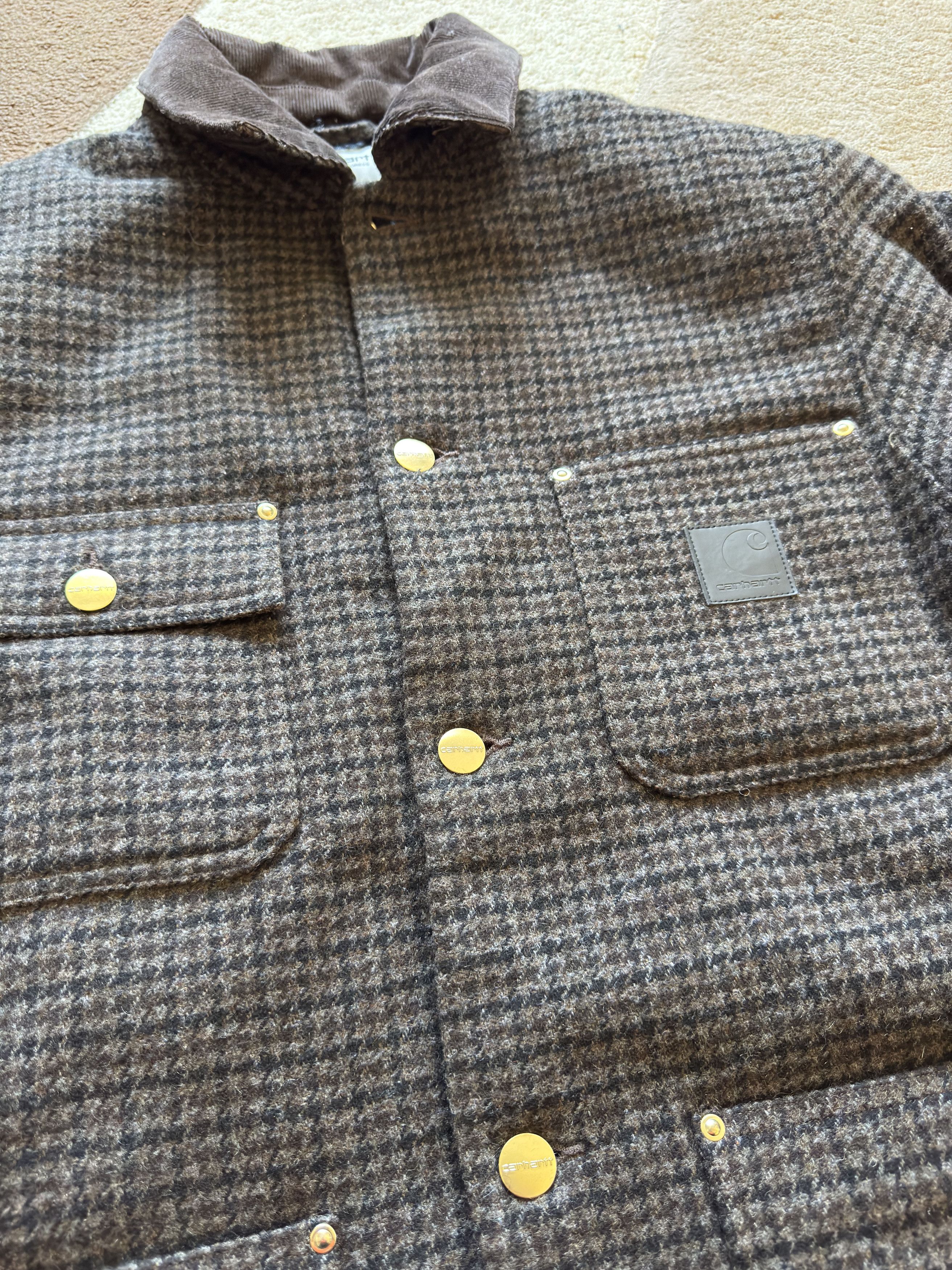 Carhartt Wip Carhartt WIP Lowis Wool Chore Coat Overcoat Brown New Winter Size US M / EU 48-50 / 2 - 3 Thumbnail