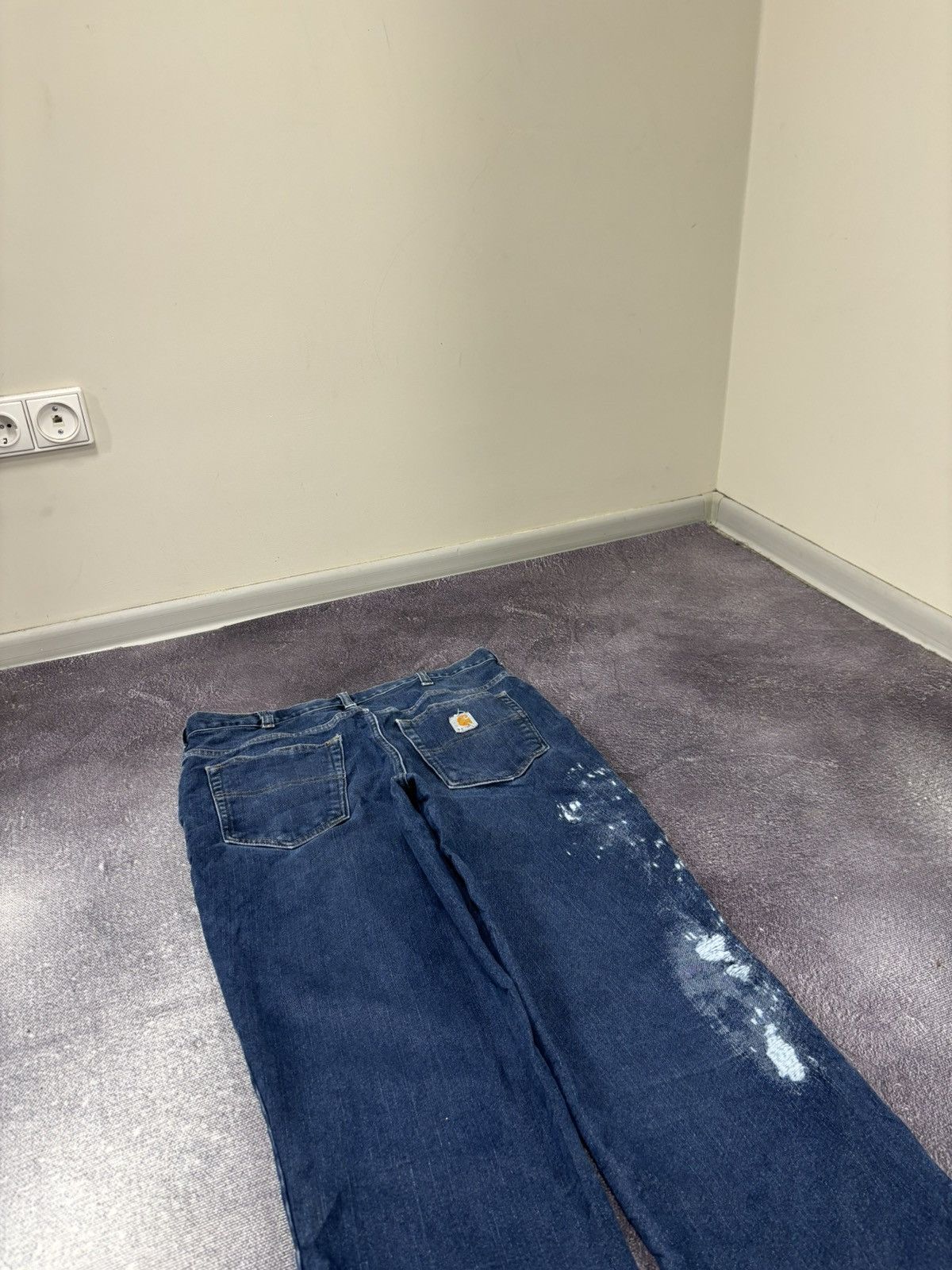Carhartt Vintage Carhartt Modern Fit Blue USA Work Denim Jeans Size US 36 / EU 52 - 5 Thumbnail