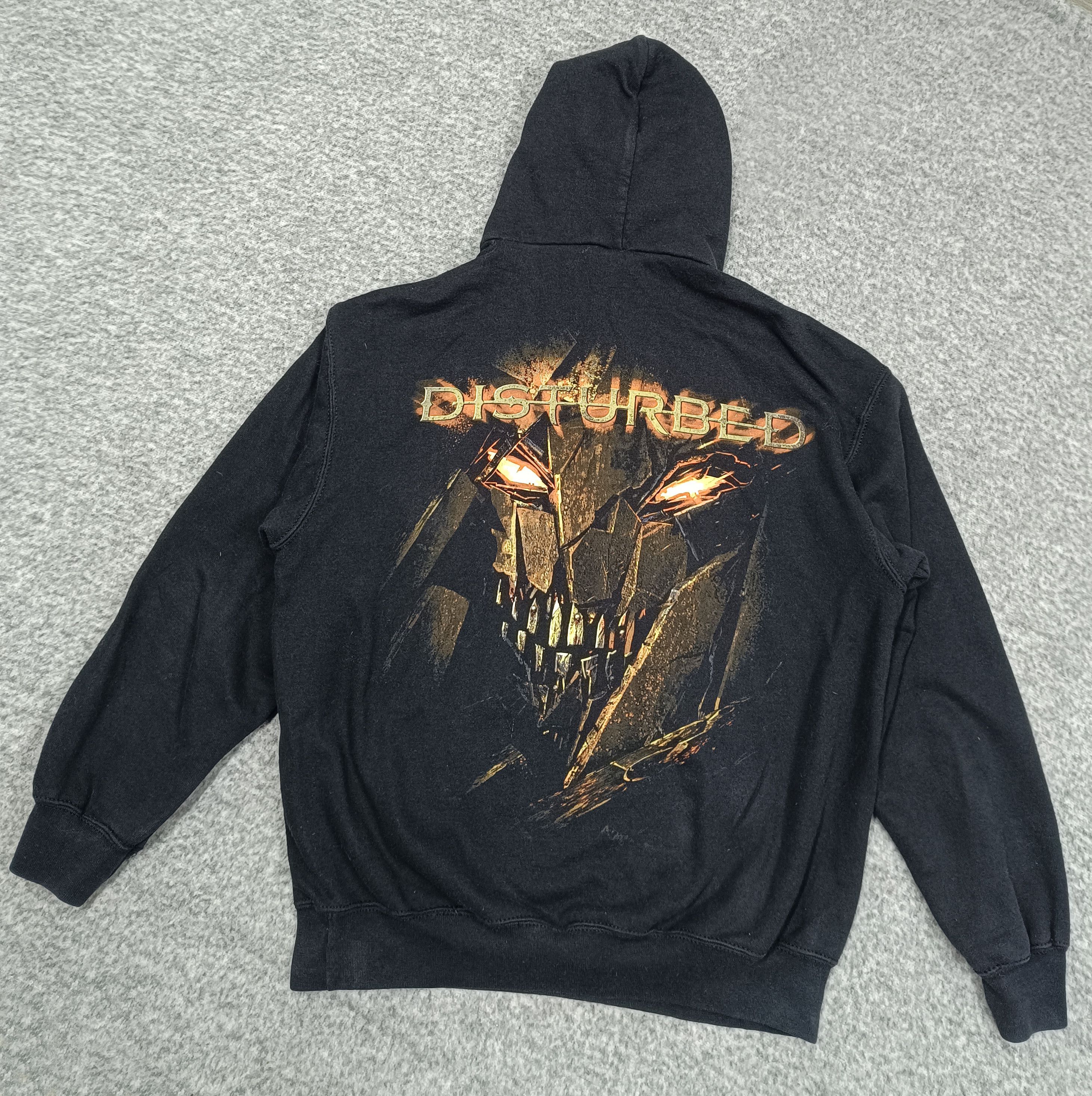 Band Tees 2015 VINTAGE DISTURBED BAND ROCK HOODIEFADED Size M Size US M / EU 48-50 / 2 - 6 Thumbnail