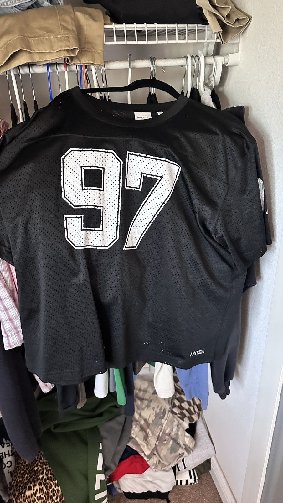 Aritzia Aritzia Jersey Black Size US XL / EU 56 / 4 - 1 Thumbnail