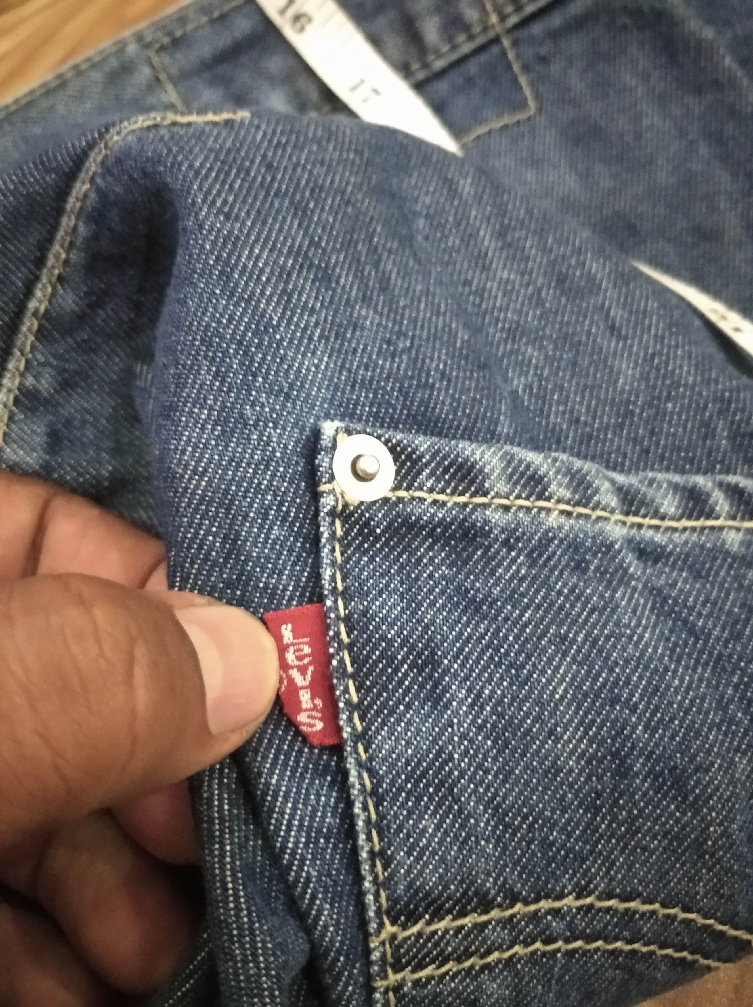 If Six Was Nine × Levi's × Levi's Vintage Clothing Vintage Levi’s Engineered Twist Leg Studded Denim Jeans Size US 32 / EU 48 - 8 Thumbnail