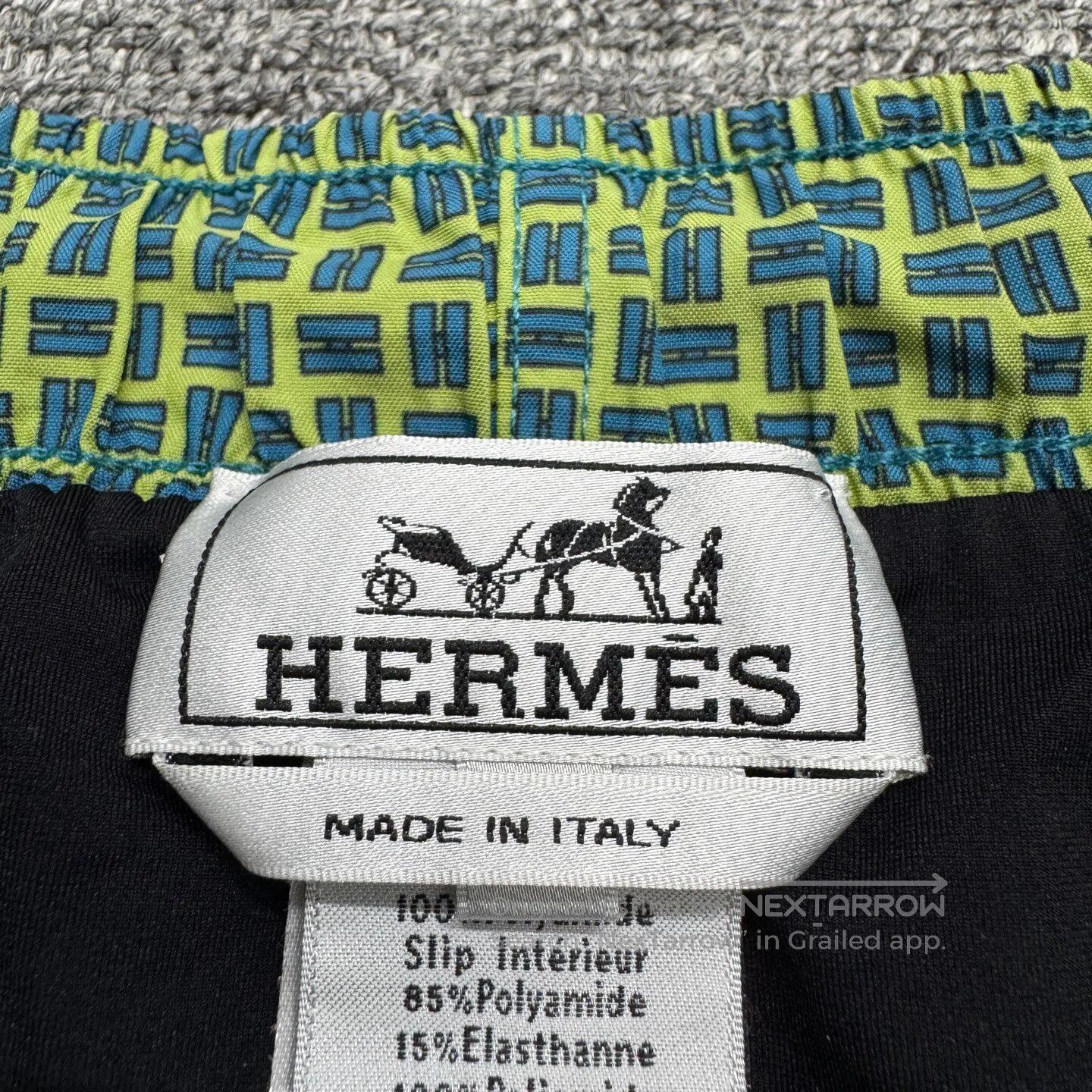 Hermes Hermes Full-print shorts| Size US 28 / EU 44 - 3 Thumbnail