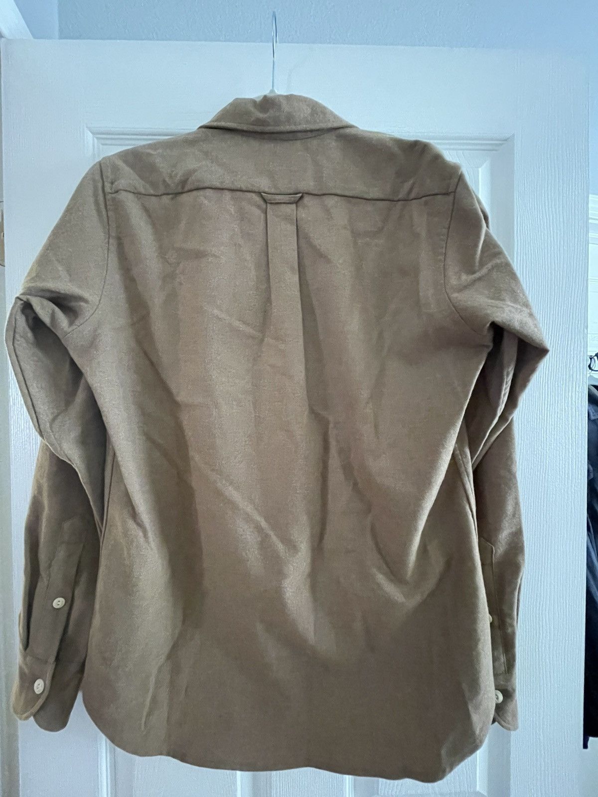 Aime Leon Dore × Drake's ALD x Drake’s - Wool Two Pocket Work Shirt: Caramel Size US M / EU 48-50 / 2 - 3 Thumbnail