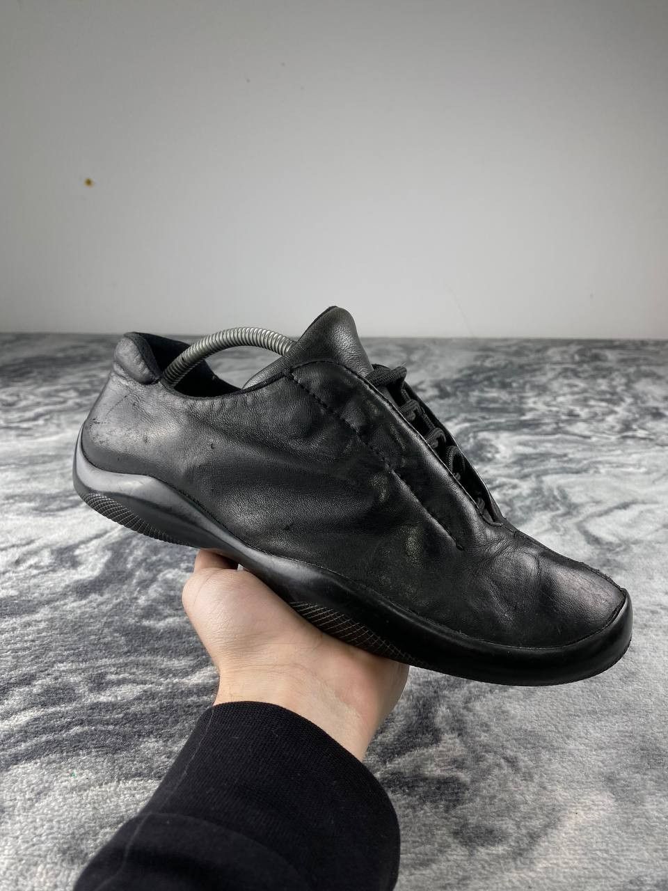 Prada Prada Leather Sneakers Size US 7 / EU 40 - 3 Thumbnail