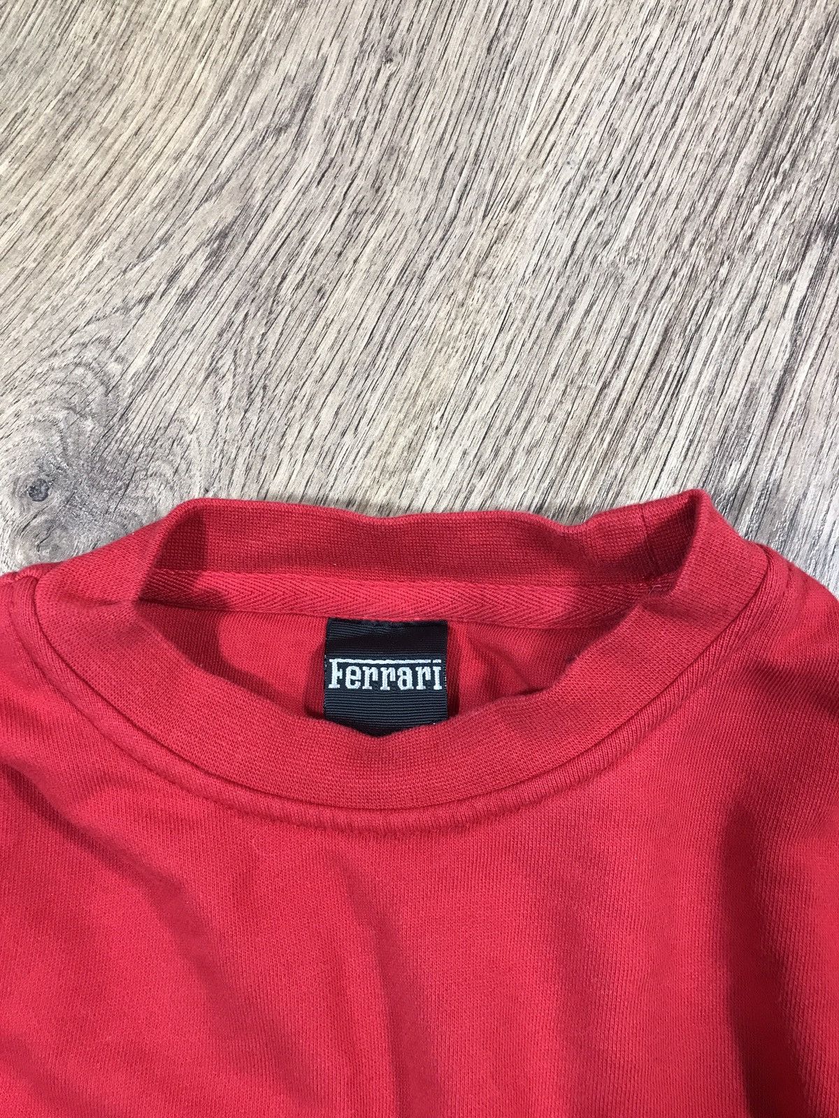 Ferrari × Vintage Vintage 2000s Ferrari Red Sweatshirt Size US M / EU 48-50 / 2 - 4 Thumbnail
