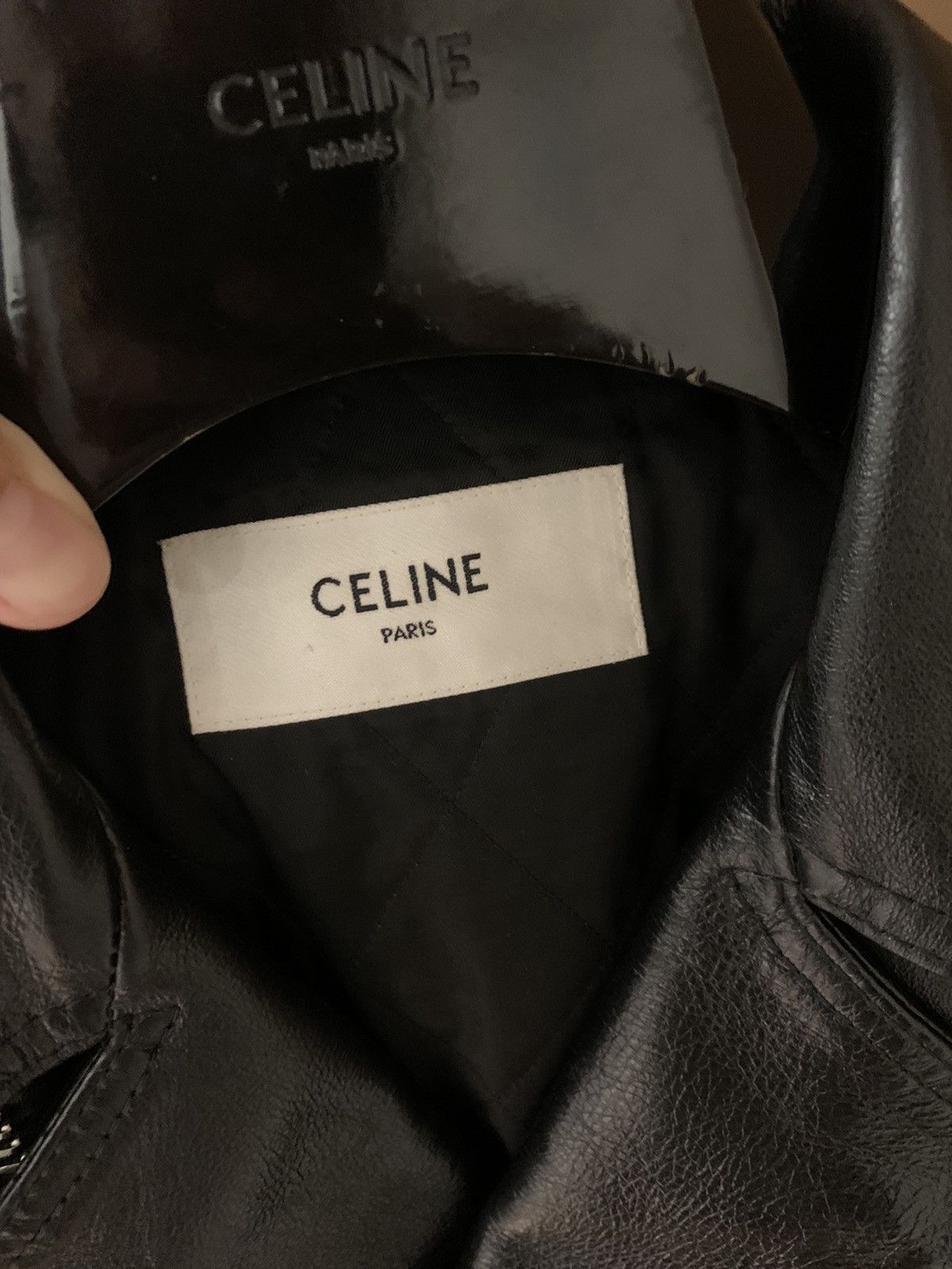 Celine Celine 2023FW Studded Calfskin biker jacket Size US S / EU 44-46 / 1 - 6 Thumbnail