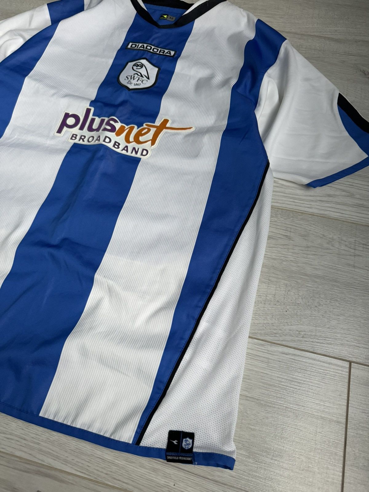 Diadora × Vintage VINTAGE Soccer Jersey Sheffield Wednesday 2005 home shirt Size US M / EU 48-50 / 2 - 2 Thumbnail