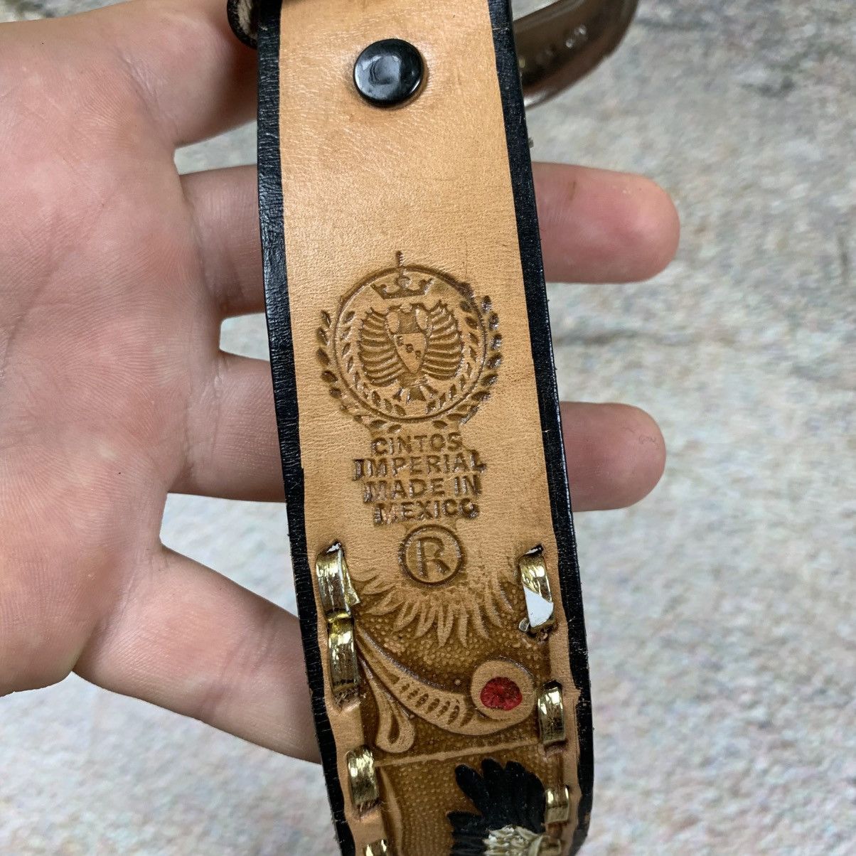 Other y2k Cintos Imperial Leather Belt Size ONE SIZE - 8 Thumbnail