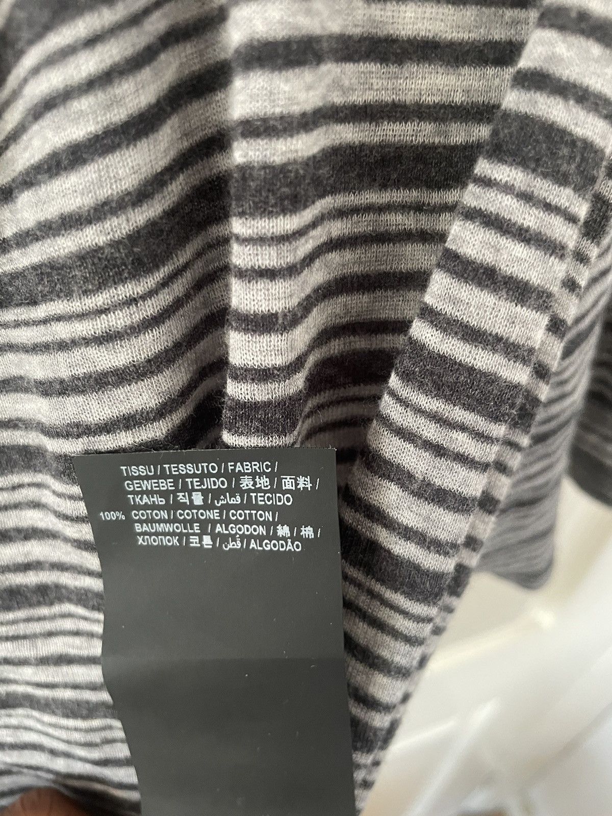 Saint Laurent Paris Striped Saint Laurent T-shirt Size US M / EU 48-50 / 2 - 7 Thumbnail