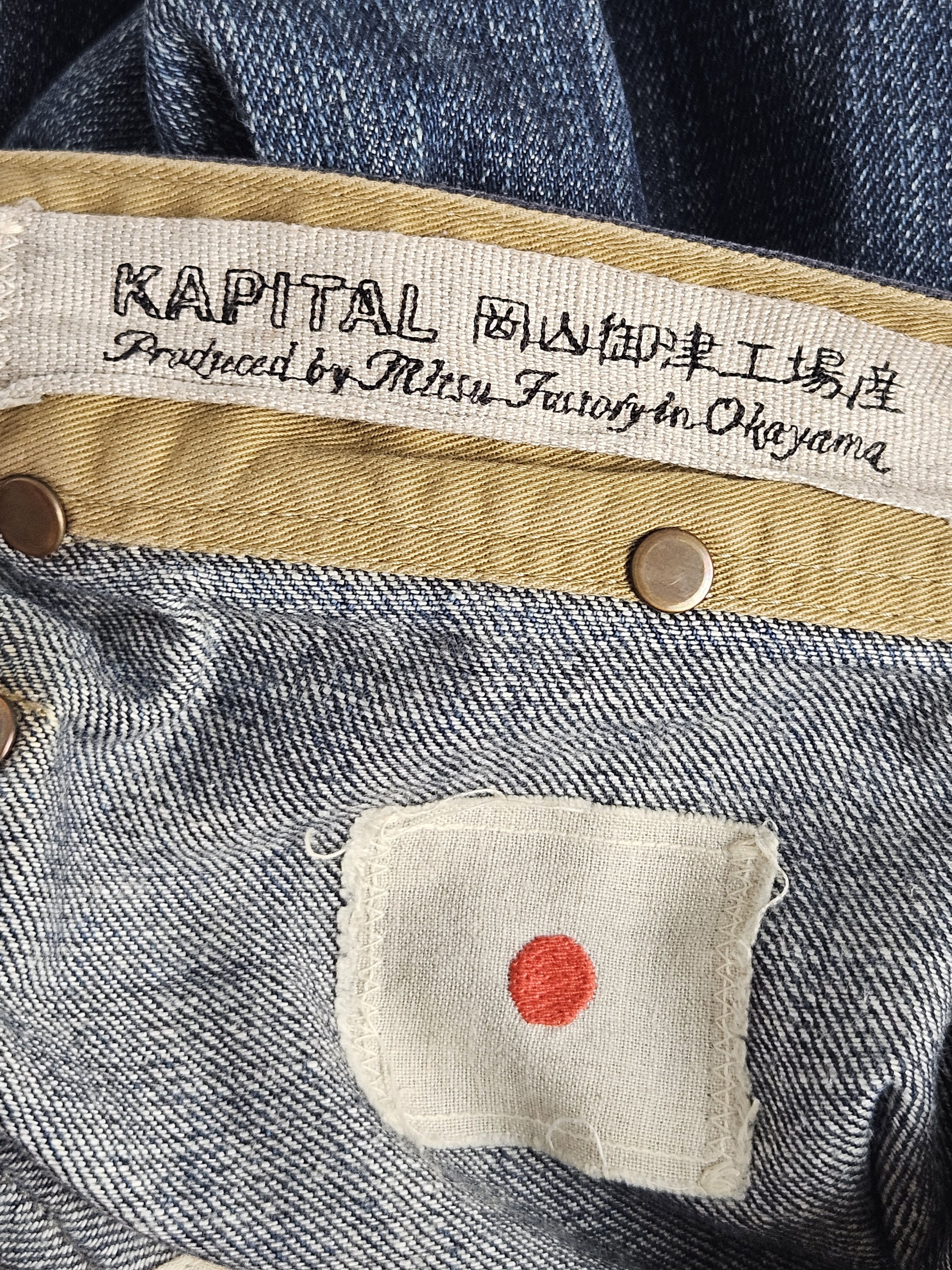 Kapital Kapital Jeans Camera Pants Kiro Hirata Size US 31 - 8 Thumbnail