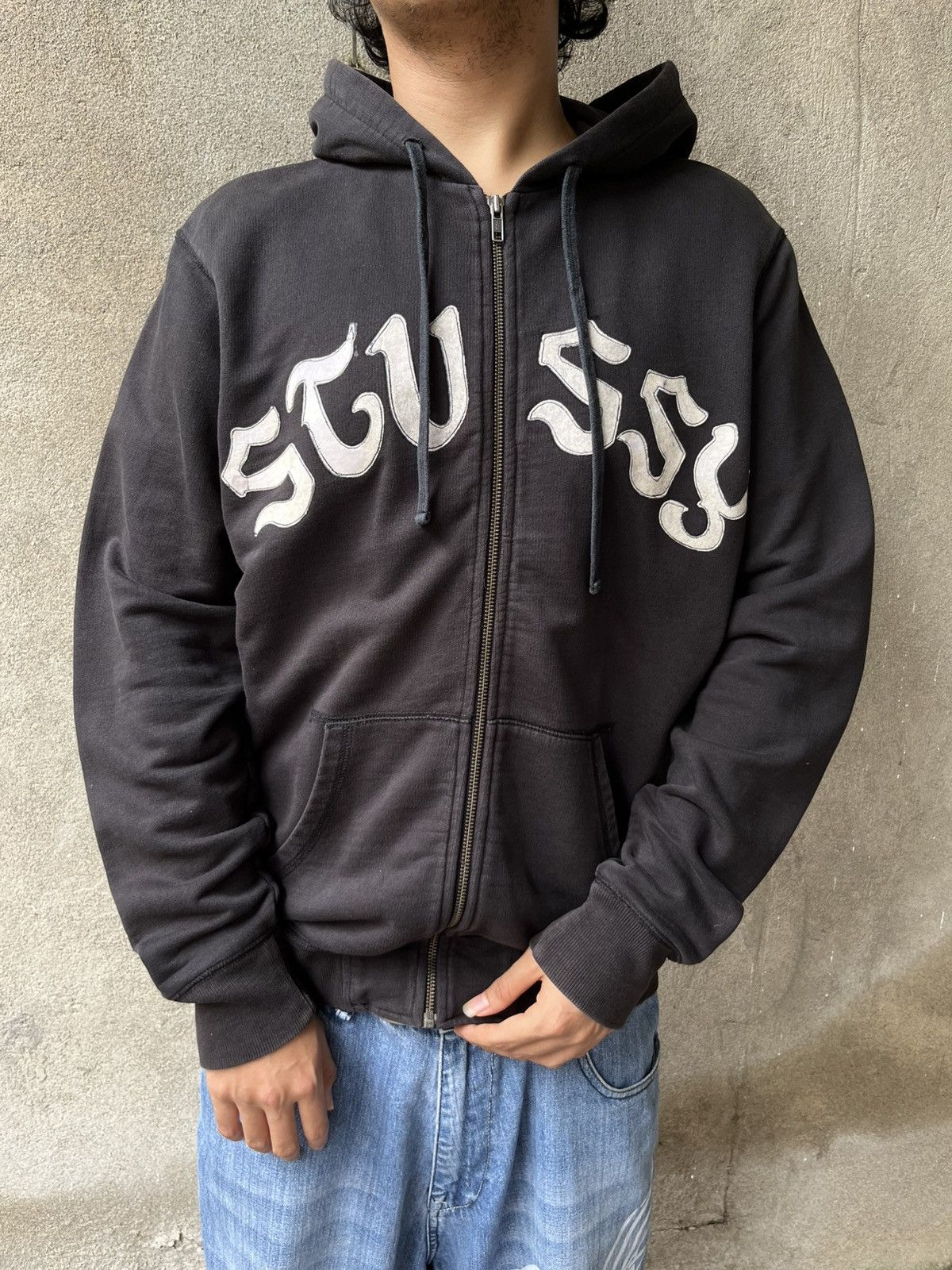 Stussy Vintage 2000s stussy zip hoodie Size US M / EU 48-50 / 2 - 2 Thumbnail