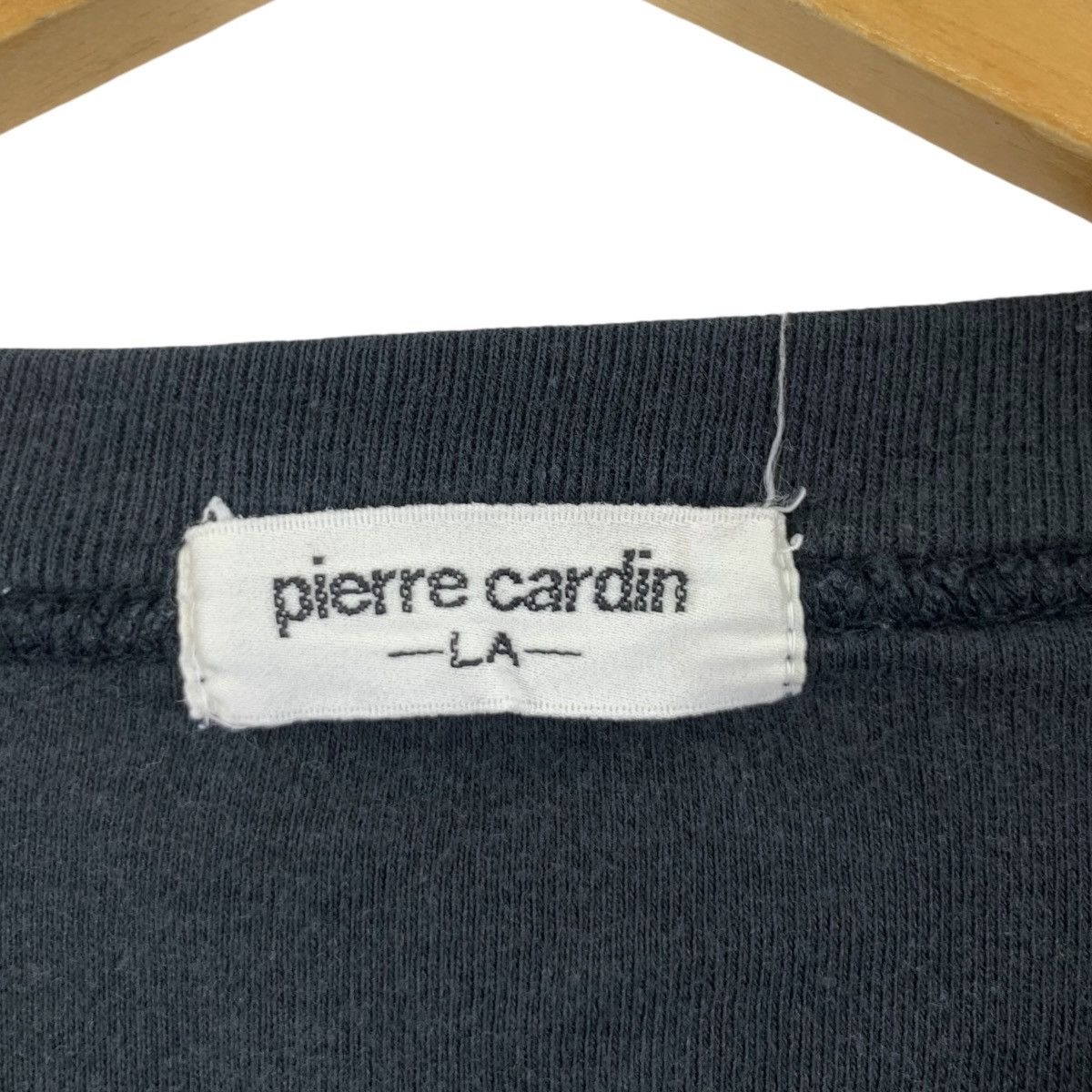 Pierre Cardin Vintage 80’ PIERRE CARDIN PARIS Embroidered Tee Shirt Size L / US 10 / IT 46 - 5 Thumbnail