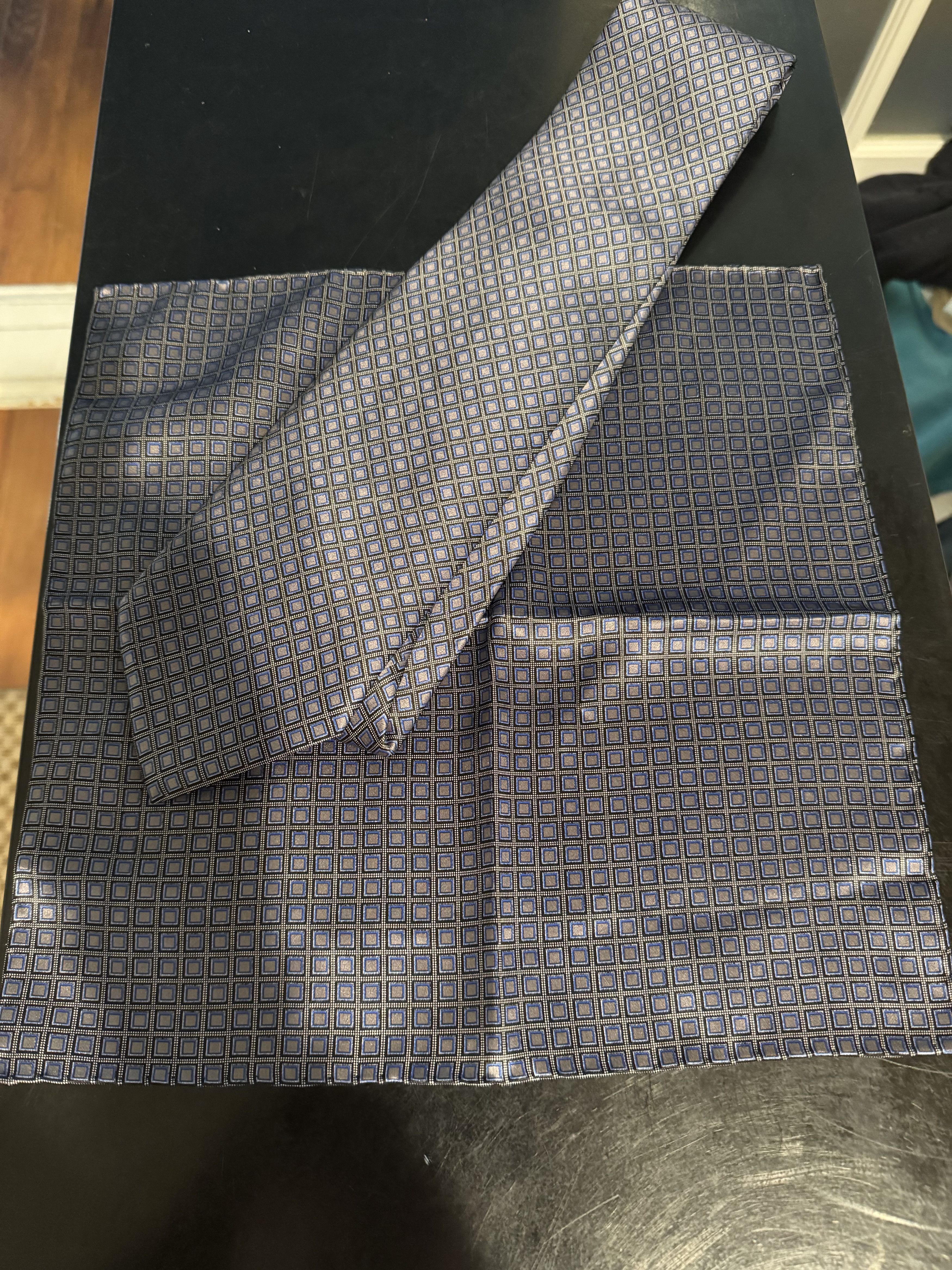 Stefano Ricci Silk Tie and Pocket Square