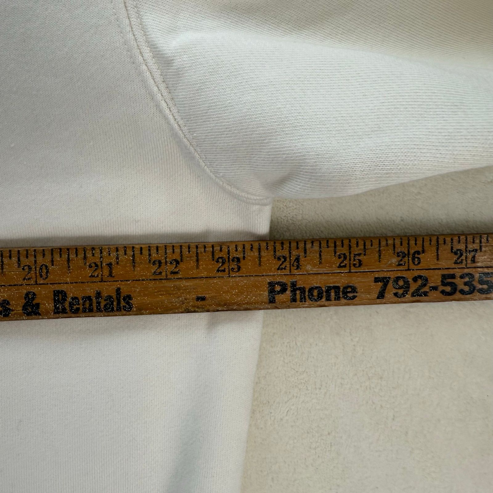 Levi's LEVI'S MEN'S L WHITE FLEECE HOODIE SIMPLICITY STYLE WARM Size US L / EU 52-54 / 3 - 4 Thumbnail