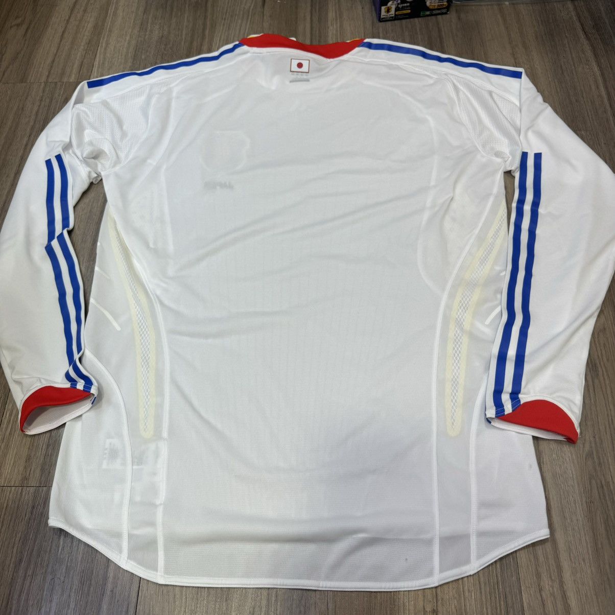 Adidas Japan 08/09 long sleeves player issue away shirt (Bnwt) Size US L / EU 52-54 / 3 - 2 Thumbnail