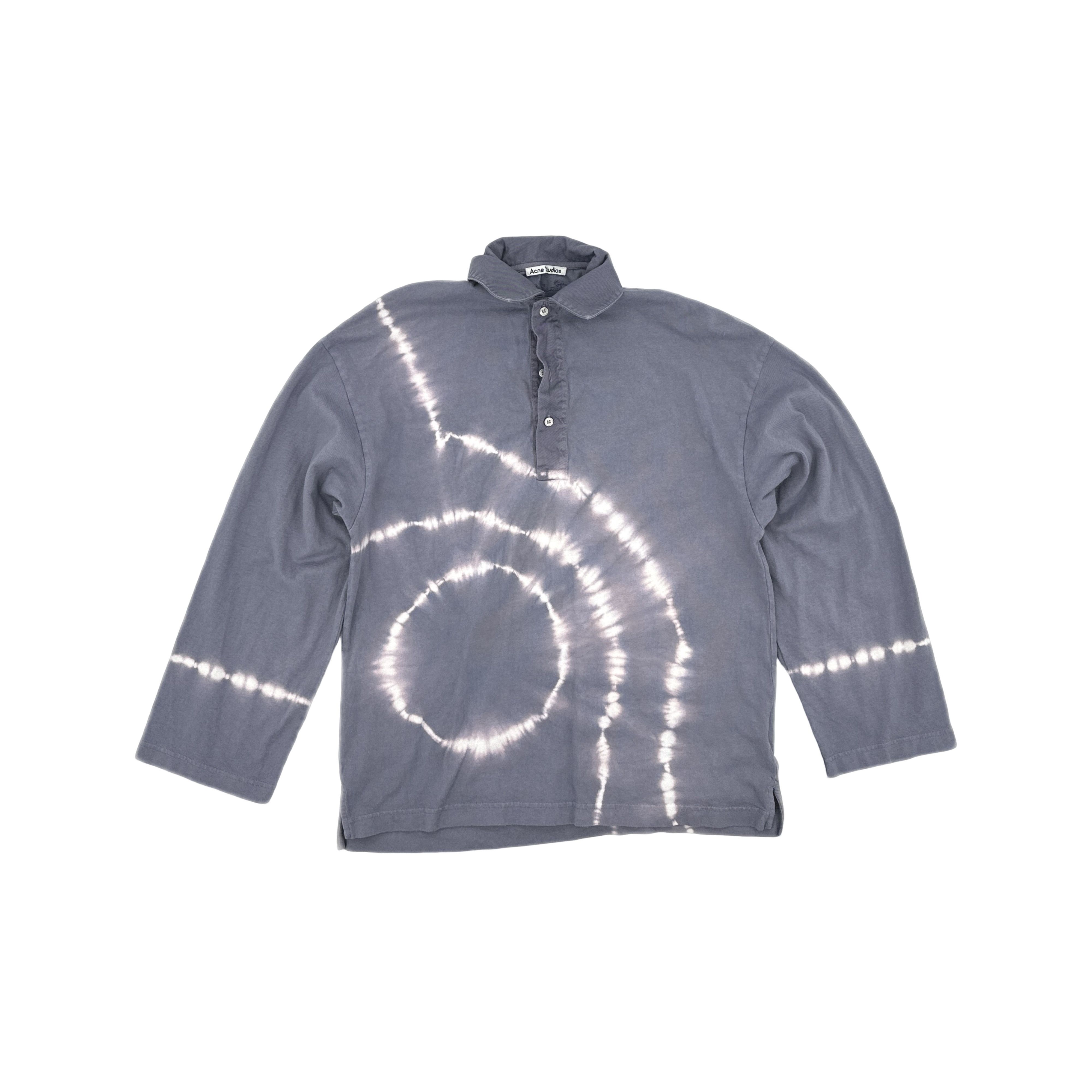 Acne Studios Acne Studios Tie-Dye Polo Shirt XXS Size XXS / US 00 / IT 34 - 1 Thumbnail
