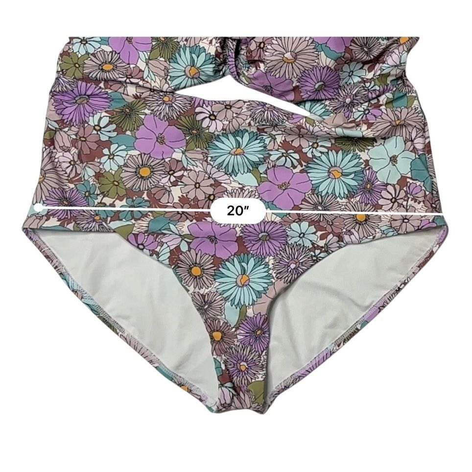 Other Swimsuits for All Garden Floral Swimsuit Swimwear 18 G/H Size XXL / US 16-18 / IT 52-54 - 7 Thumbnail