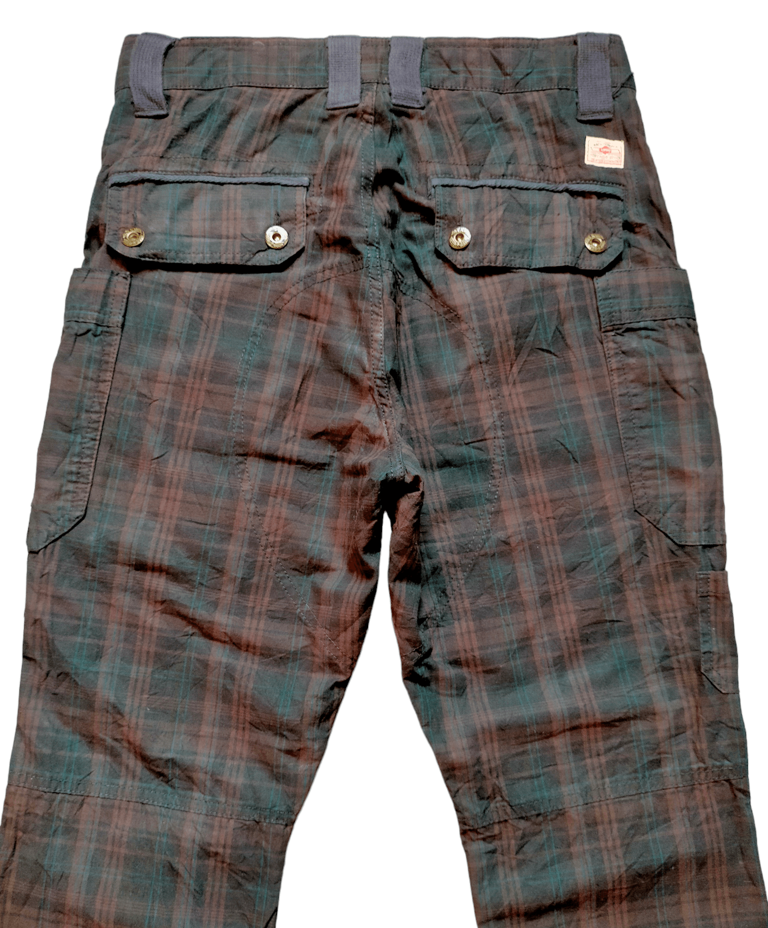 Hysteric Glamour Made in japan Back Number Tactical Multipocket Plaid Pants Size US 30 / EU 46 - 9 Thumbnail