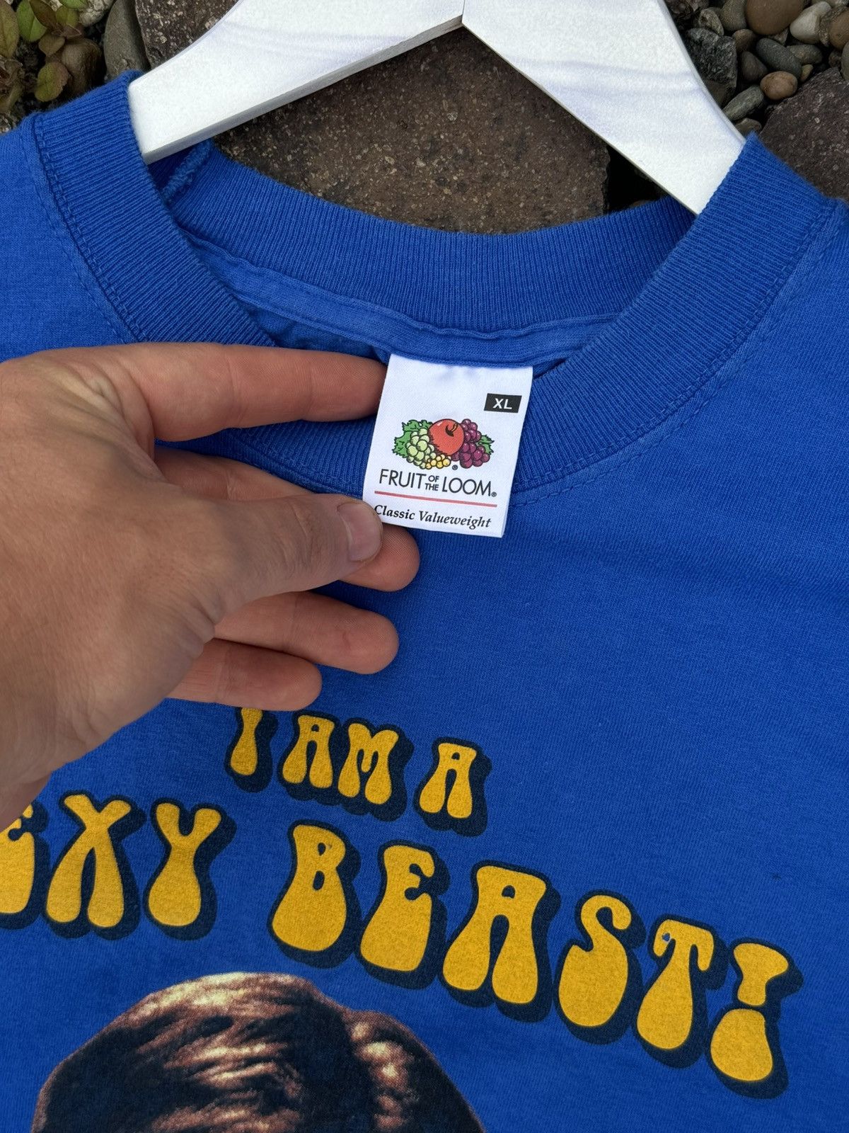 Vintage 2002 Ostin Powers I Am Sexy Beast Vintage Blue t-shirt Size US XL / EU 56 / 4 - 9 Thumbnail