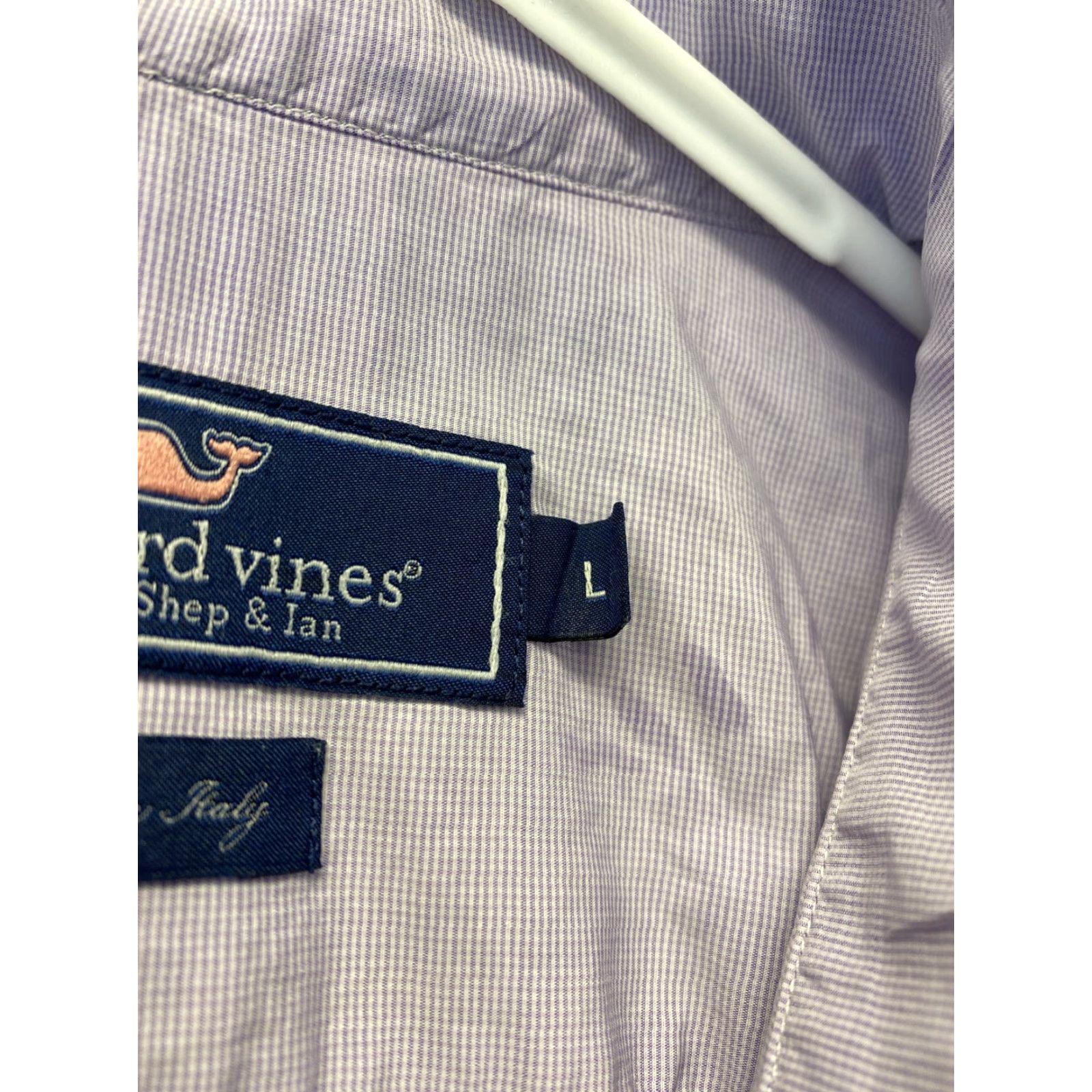 Vineyard Vines VINTAGE Vineyard Vines Slim Fit L Tucker Shirt Lavender Saltwater Wash Long Sleeve Button-Down Mens Size US L / EU 52-54 / 3 - 6 Thumbnail