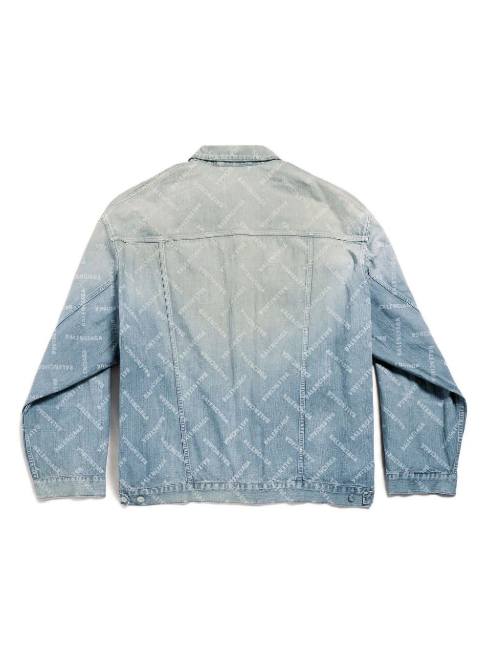 Balenciaga Balenciaga Allover Jacket Size US XL / EU 56 / 4 - 2 Thumbnail
