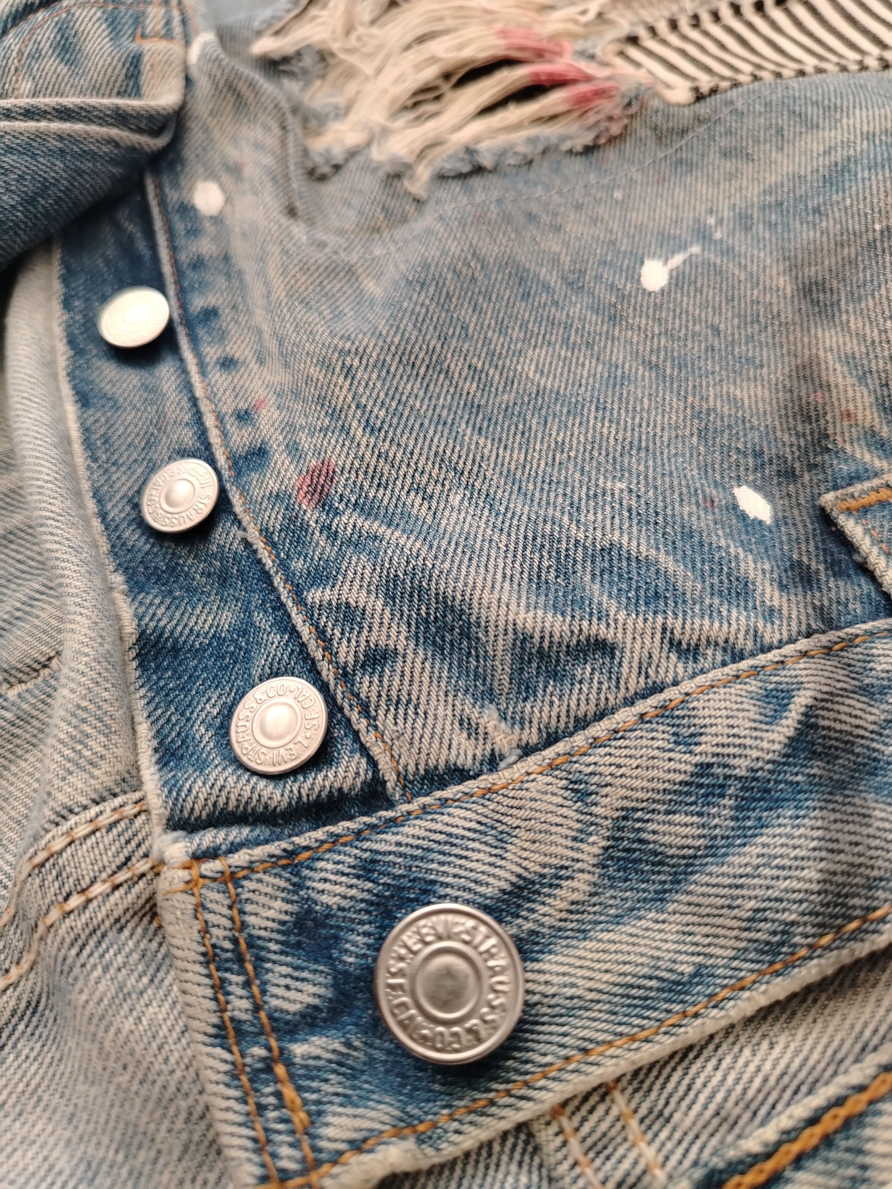 Levi's Levis 501 Jeans Vintage ARTWORK Size US 33 - 9 Thumbnail