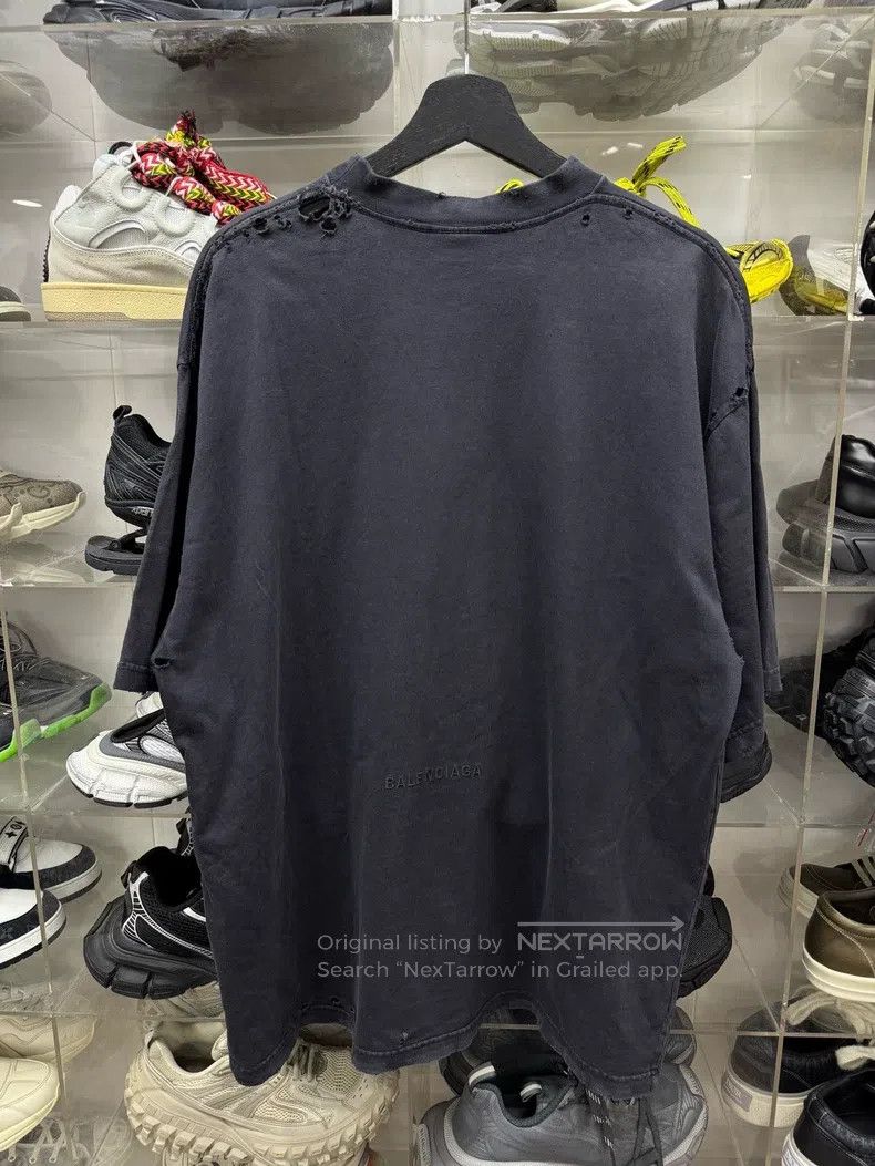 Balenciaga Balenciaga Statue of Liberty Short Sleeve Size US M / EU 48-50 / 2 - 2 Thumbnail