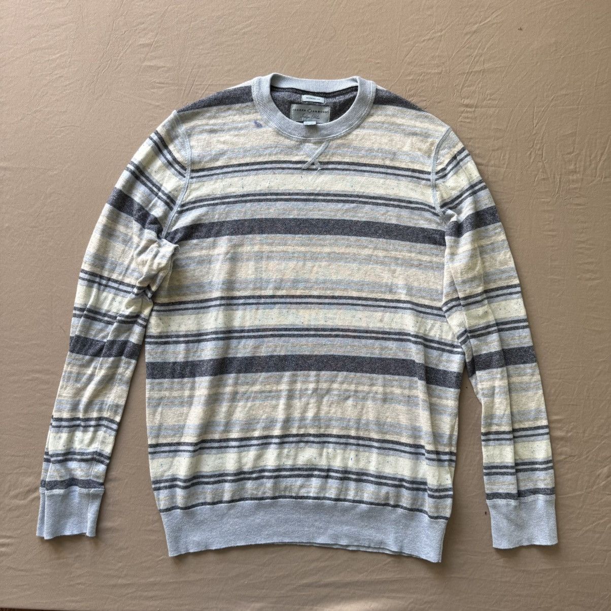 Designer × Joseph Abboud Joseph Abboud Modern Fit Stripe Crewneck Sweater Size US S / EU 44-46 / 1 - 1 Thumbnail