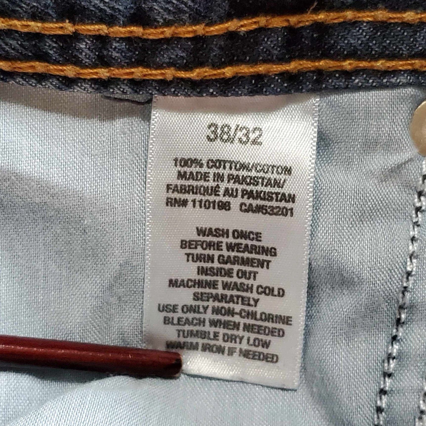 Vintage Y2K Aeropostale Benton Jeans Mens 38 X 31 Grunge Distressed Blue Bootcut Jeans Size US 38 / EU 54 - 8 Thumbnail