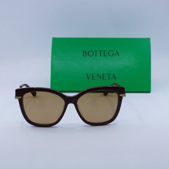 Bottega Veneta 🕶️ New Bottega Veneta BV1296SA 004 Sunglasses - Bordeaux Size ONE SIZE - 10 Thumbnail