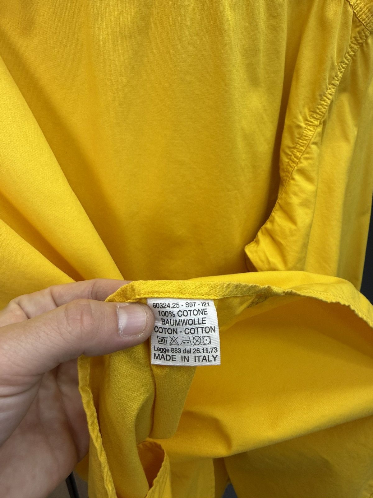 Levi's Vintage Clothing Vintage Levis Yellow Zip Up Jacket Shirt Mens Size L Size US L / EU 52-54 / 3 - 19 Thumbnail