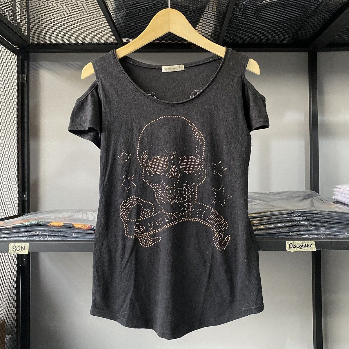 Japanese Brand × Seditionaries Y2K Blouse Skull Diamonds Tank Top Punk and Gothic Style Size M / US 6-8 / IT 42-44 - 1 Thumbnail