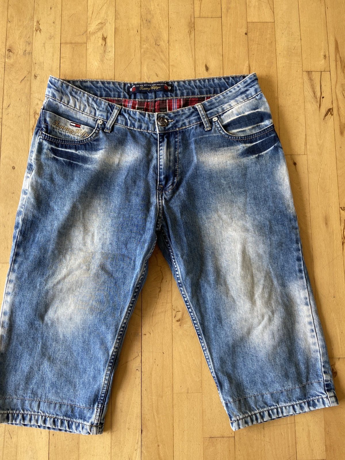 Tommy Hilfiger Rare Vintage Tommy Hillfiger jorts/shorts Size US 34 / EU 50 - 3 Thumbnail